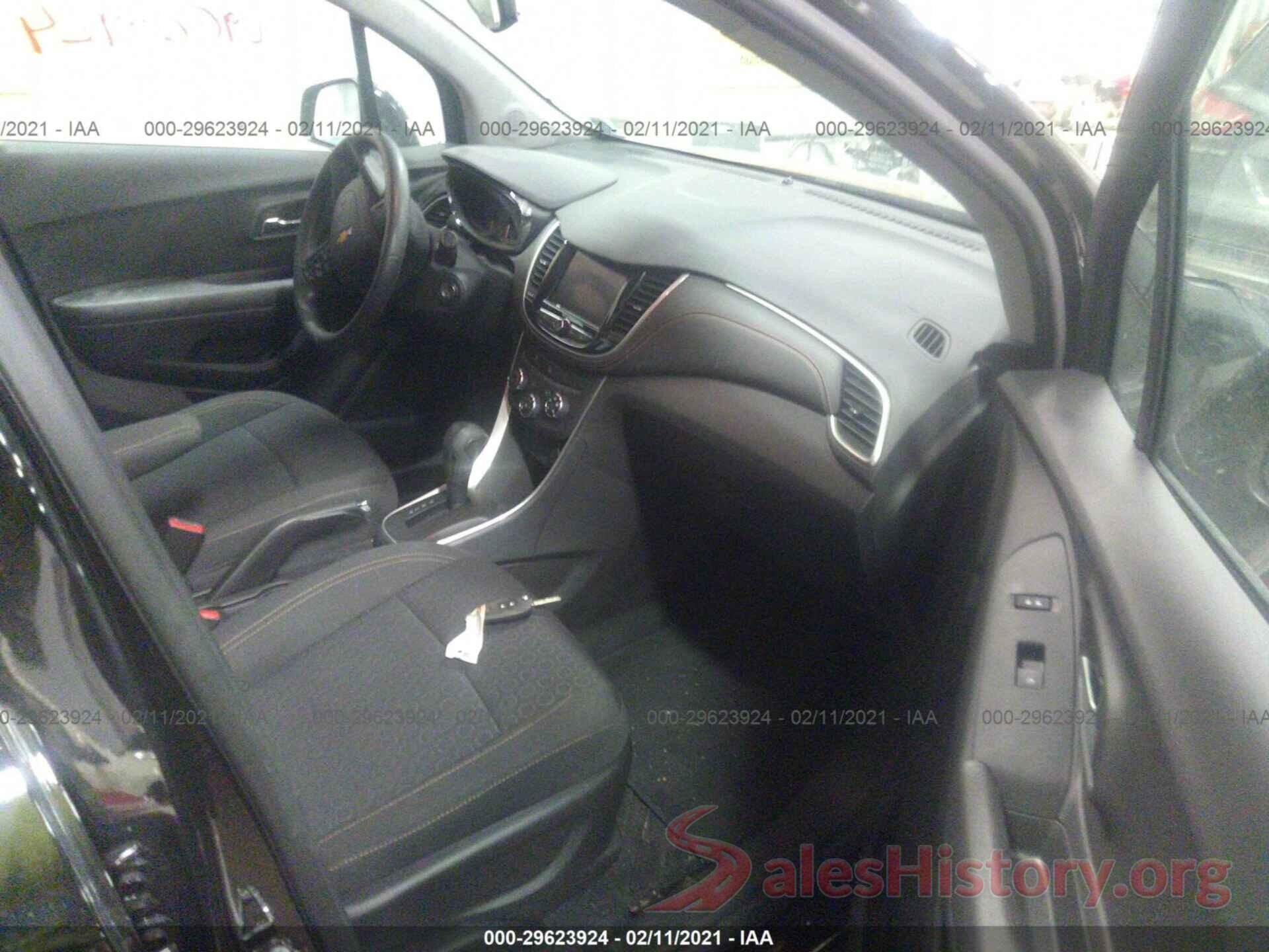 KL7CJKSB7LB085509 2020 CHEVROLET TRAX