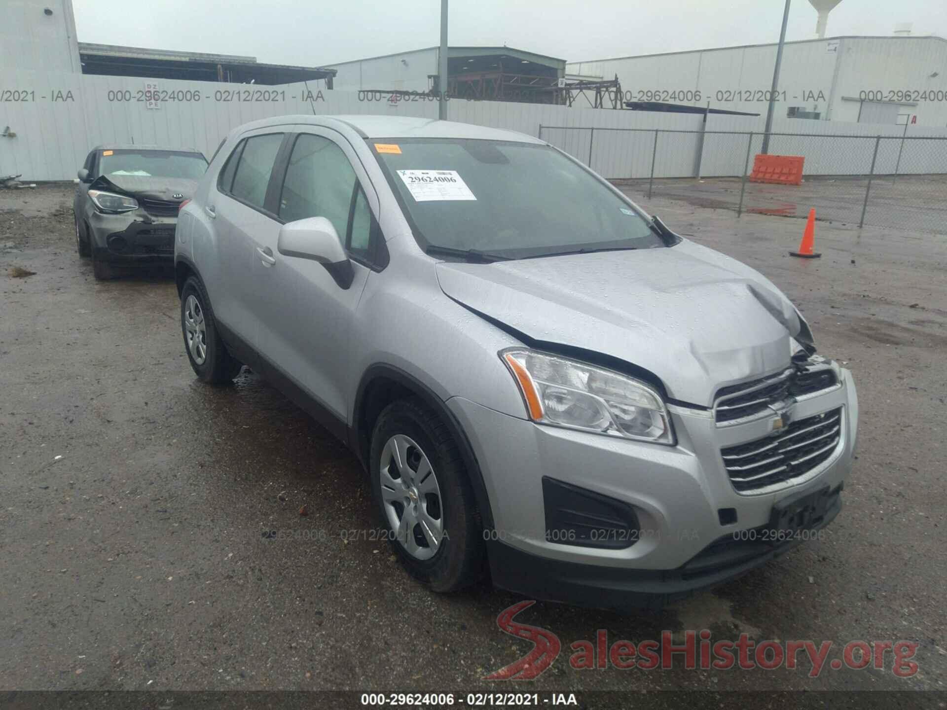 3GNCJKSB6GL279768 2016 CHEVROLET TRAX