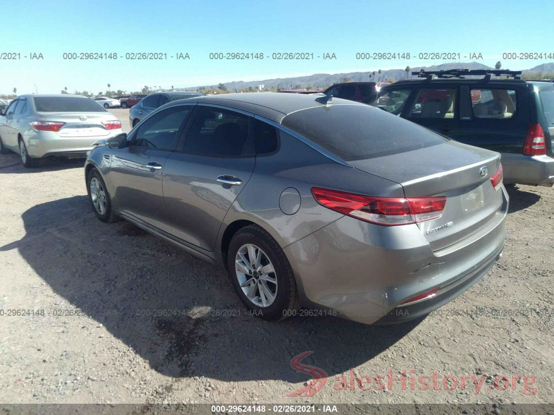 5XXGT4L36GG039400 2016 KIA OPTIMA