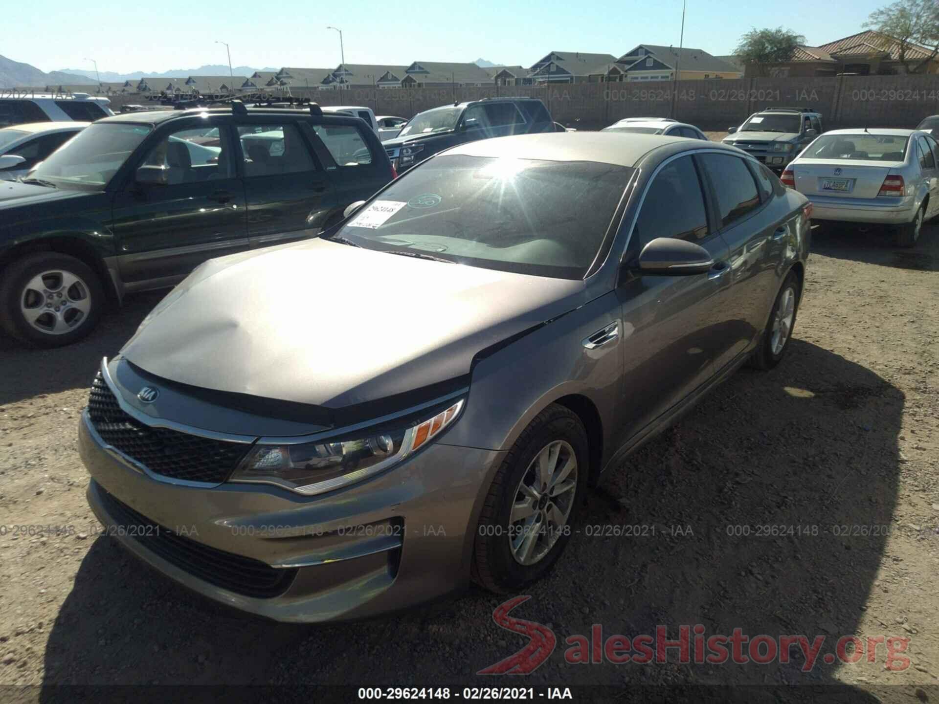 5XXGT4L36GG039400 2016 KIA OPTIMA