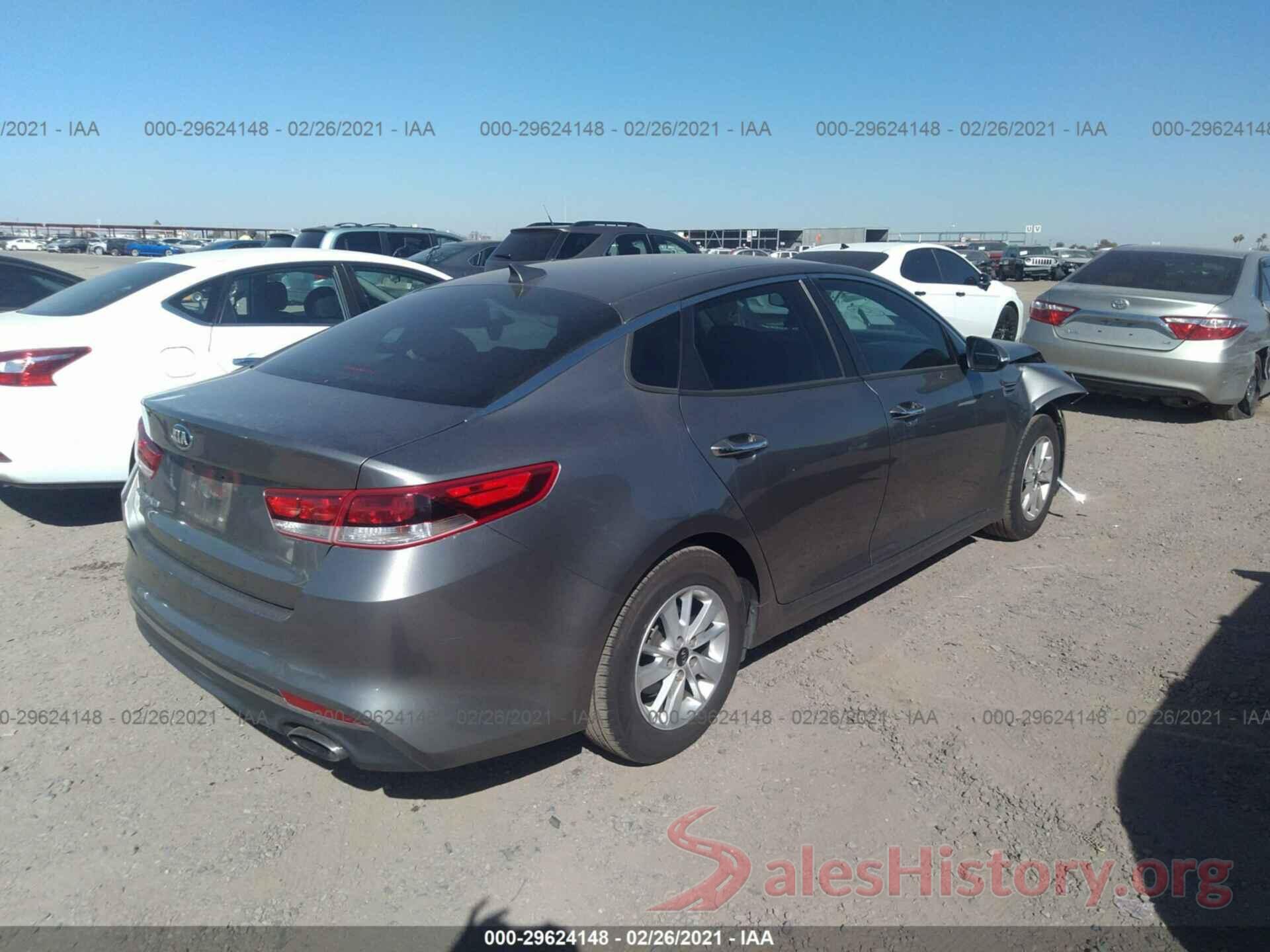 5XXGT4L36GG039400 2016 KIA OPTIMA