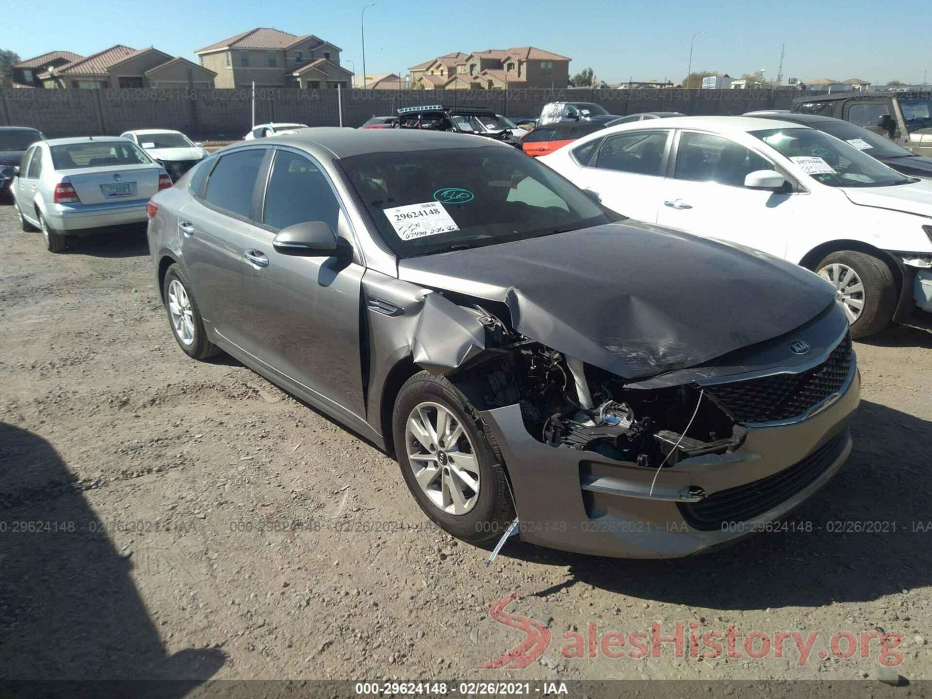 5XXGT4L36GG039400 2016 KIA OPTIMA