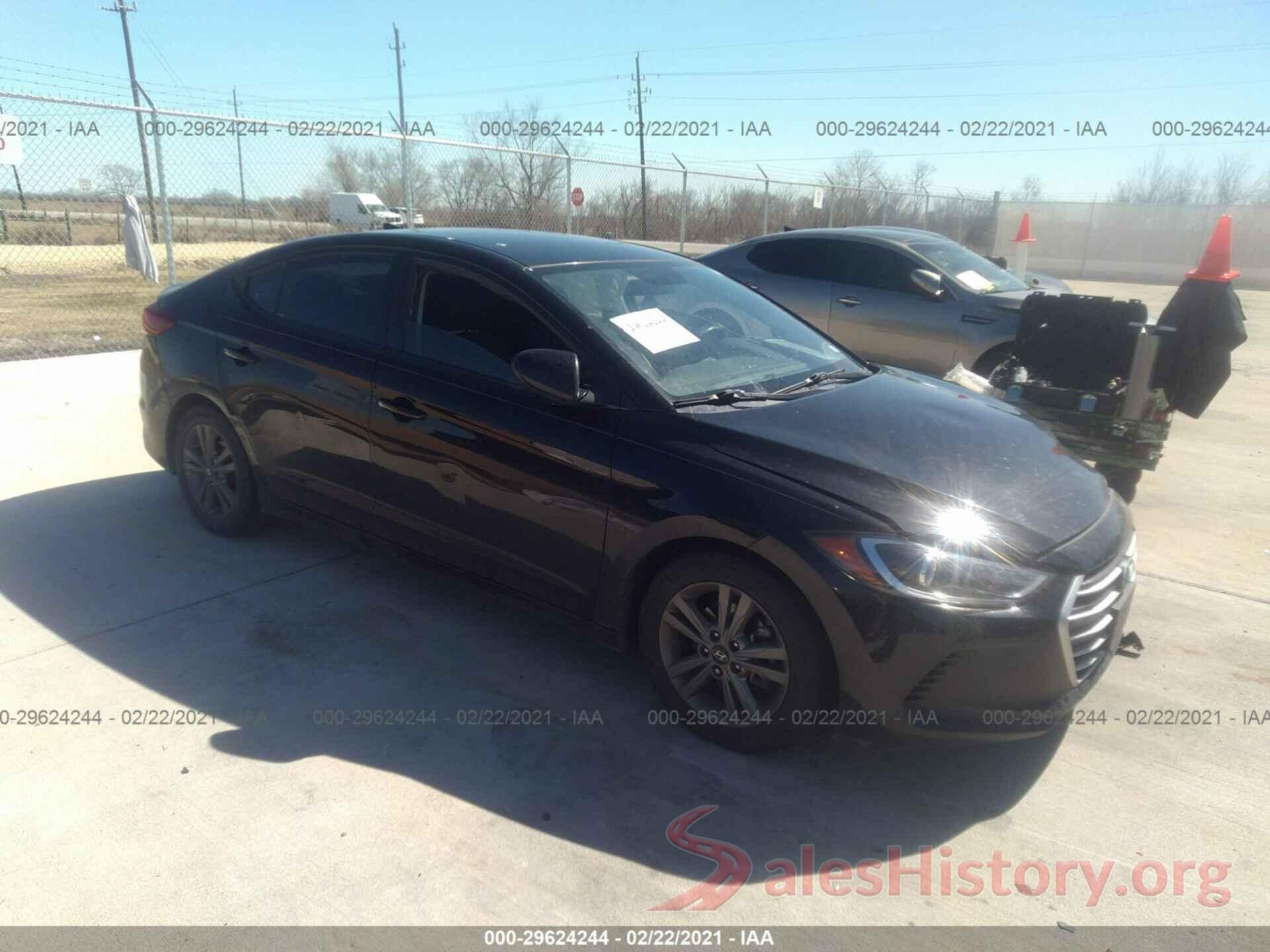 5NPD84LF9JH276280 2018 HYUNDAI ELANTRA