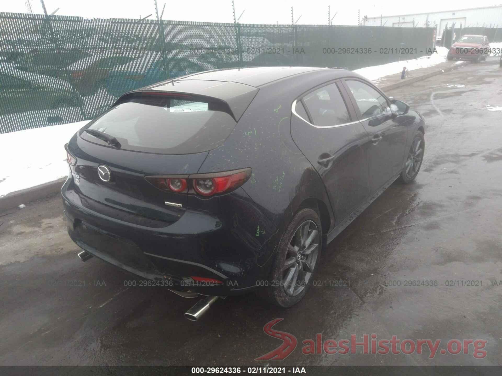 JM1BPBLL7M1315464 2021 MAZDA MAZDA3 HATCHBACK