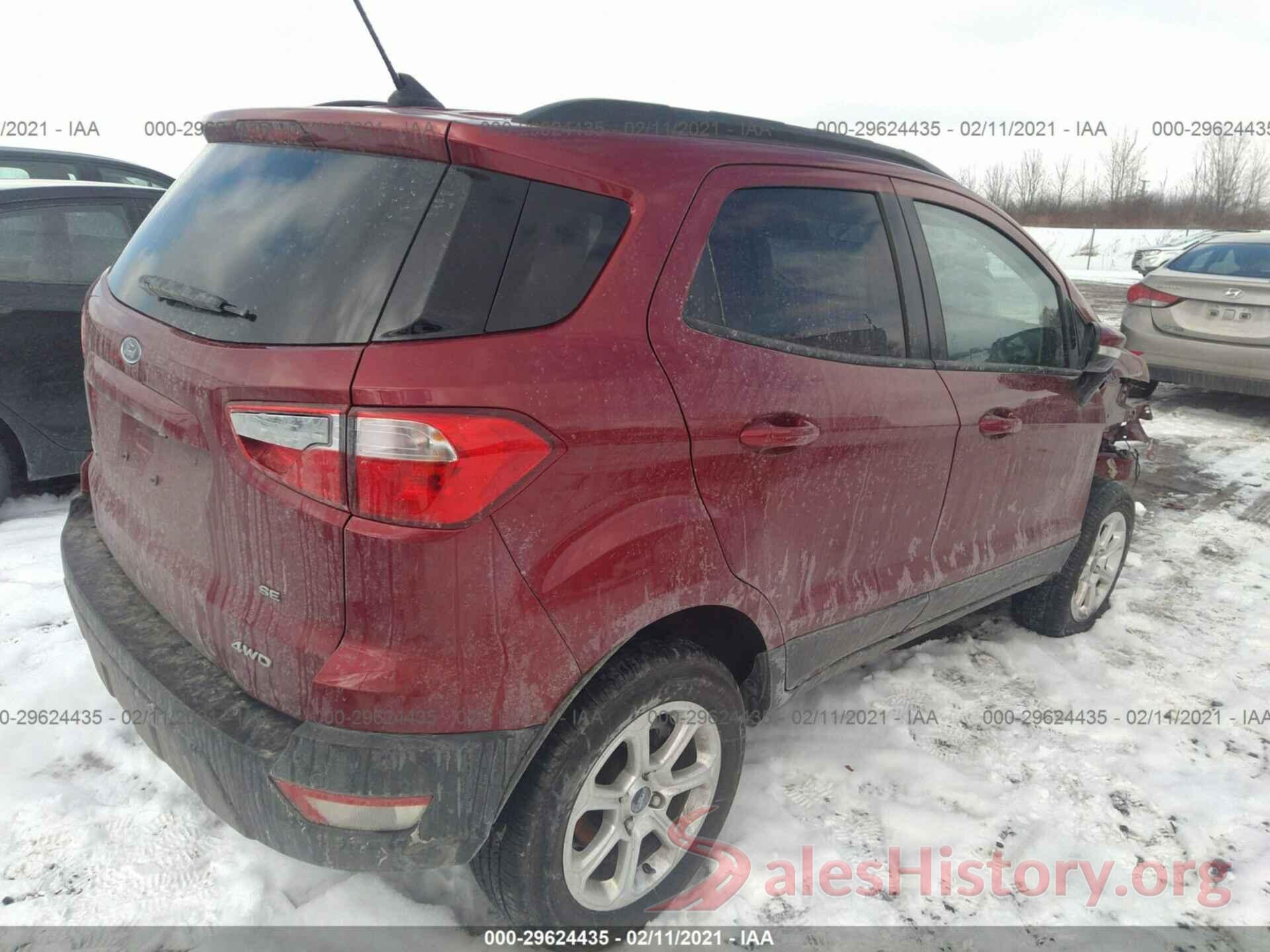 MAJ6S3GL2KC276323 2019 FORD ECOSPORT