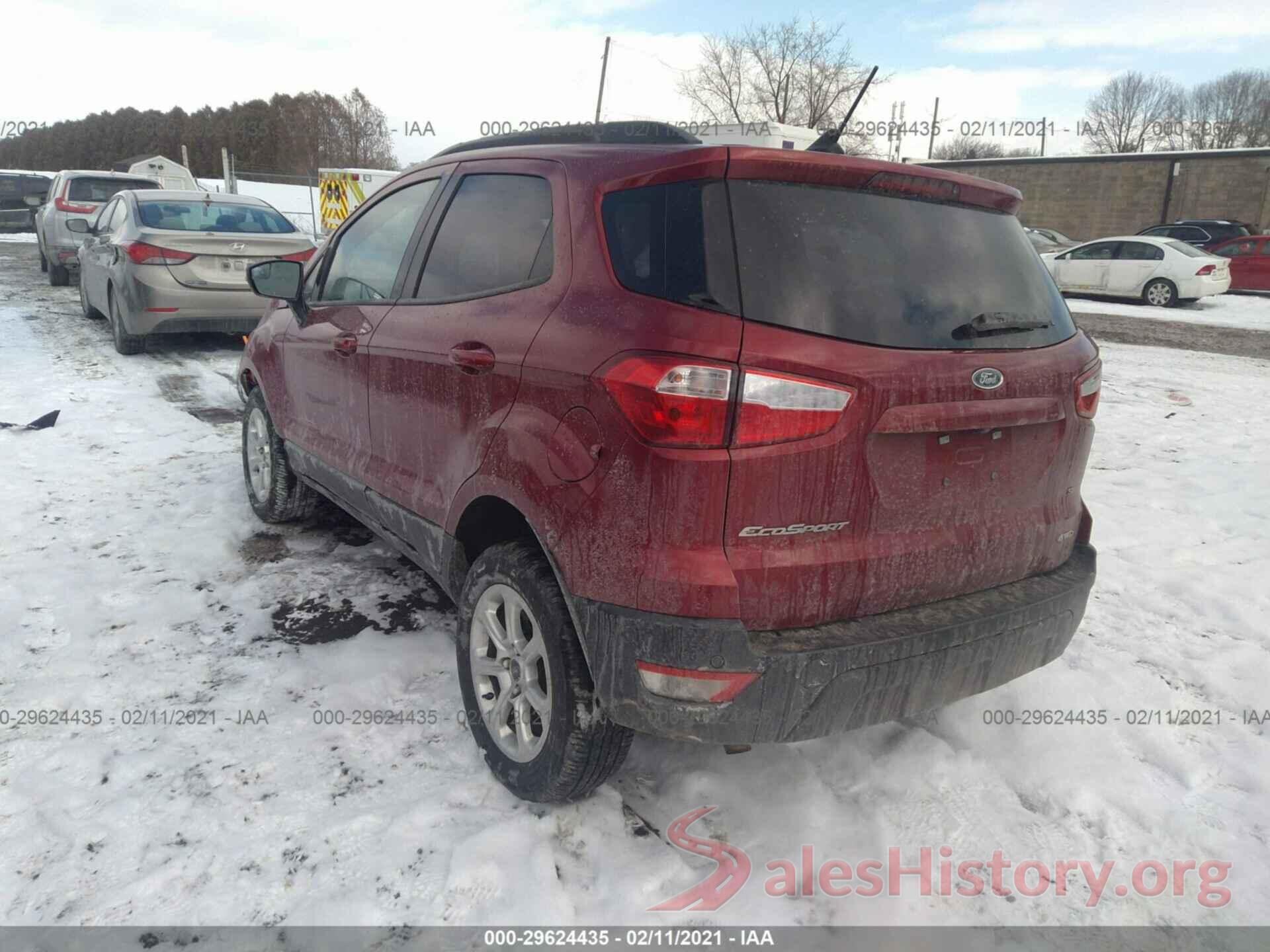 MAJ6S3GL2KC276323 2019 FORD ECOSPORT