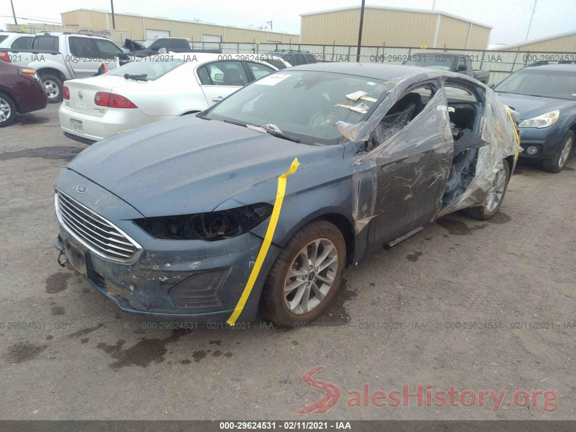 3FA6P0HD9KR103231 2019 FORD FUSION