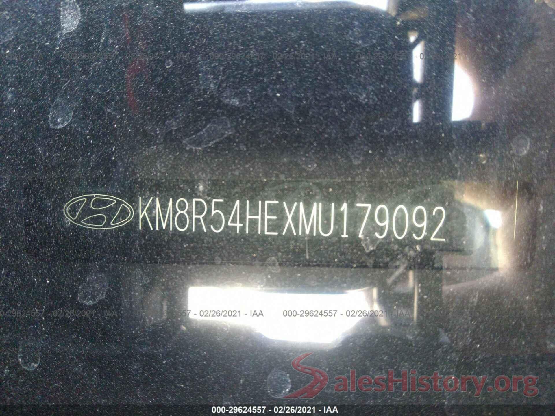 KM8R54HEXMU179092 2021 HYUNDAI PALISADE