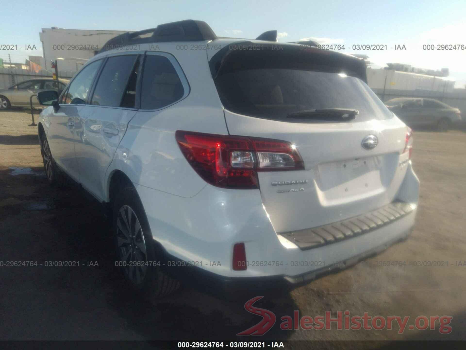 4S4BSANC5H3260542 2017 SUBARU OUTBACK