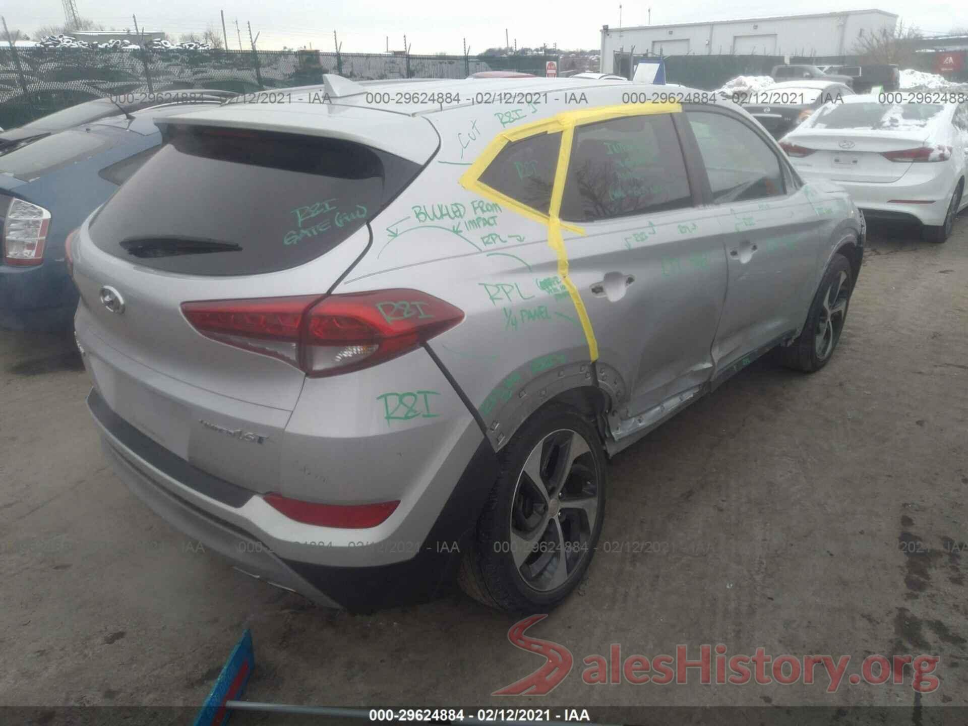 KM8J33A22HU315735 2017 HYUNDAI TUCSON