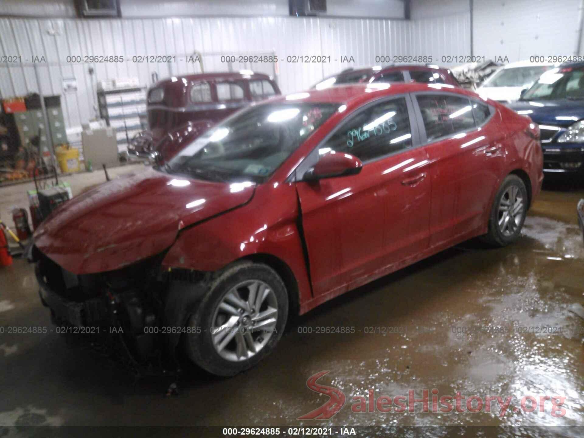 KMHD84LF8KU833800 2019 HYUNDAI ELANTRA