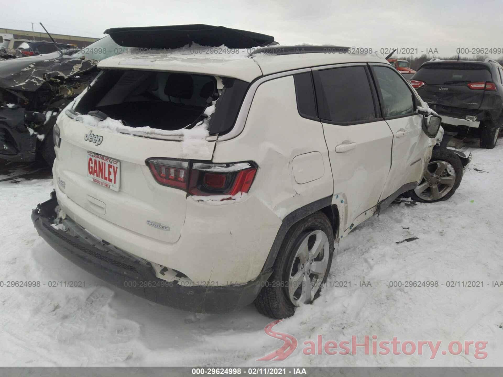 3C4NJDBB4MT543479 2021 JEEP COMPASS