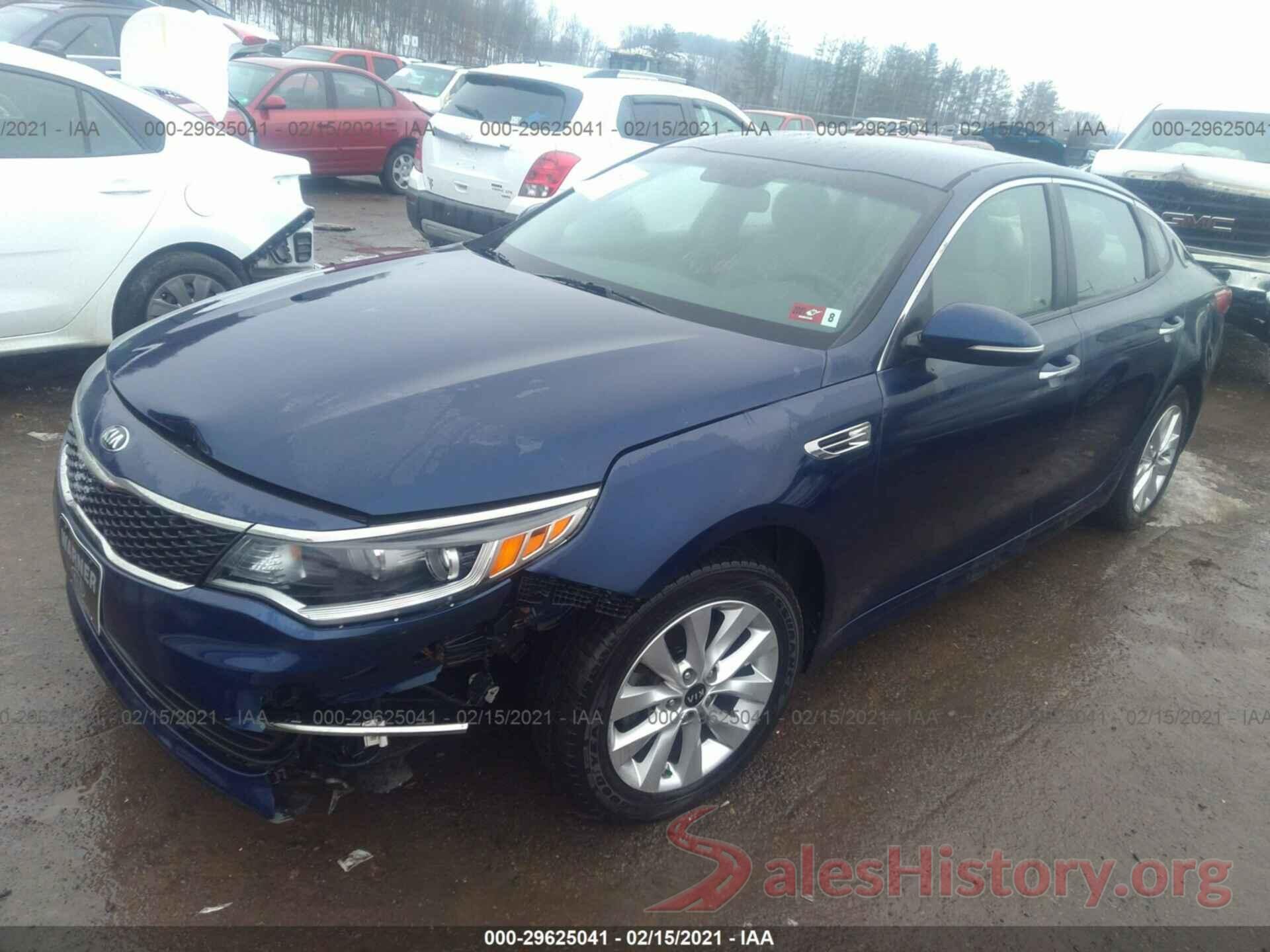 5XXGT4L31GG037053 2016 KIA OPTIMA