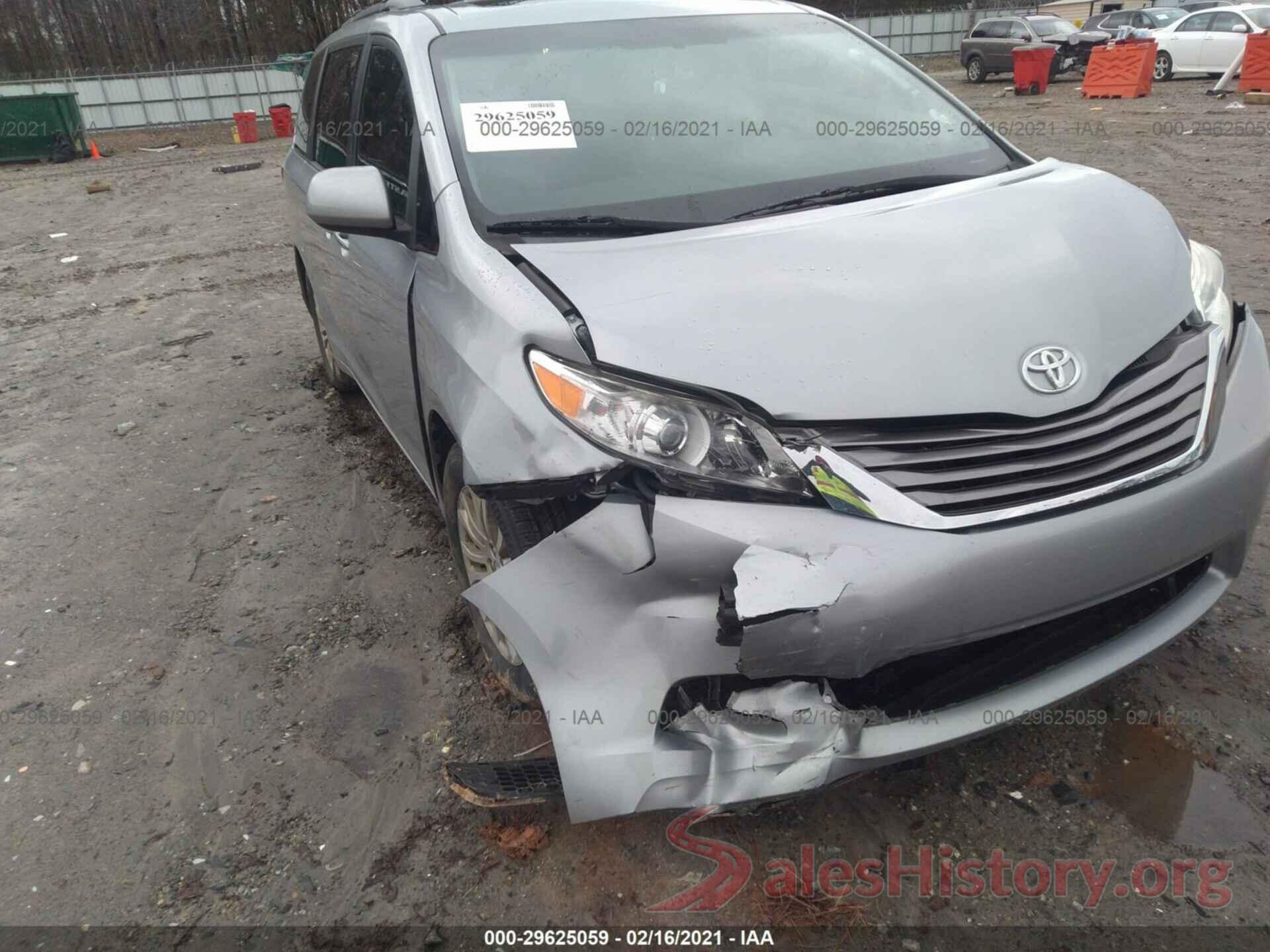 5TDYK3DC0FS631260 2015 TOYOTA SIENNA