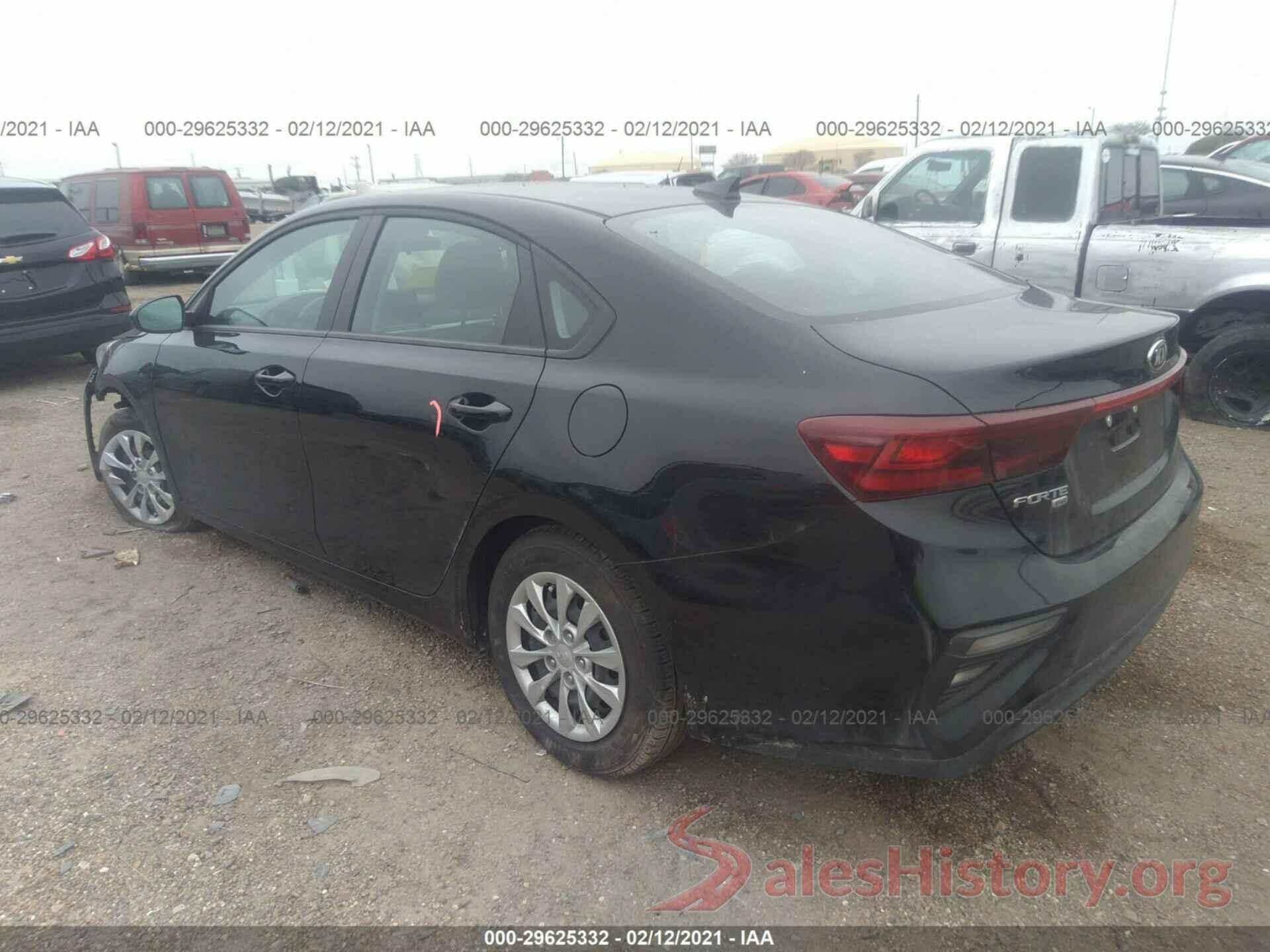 3KPF24AD5LE192542 2020 KIA FORTE