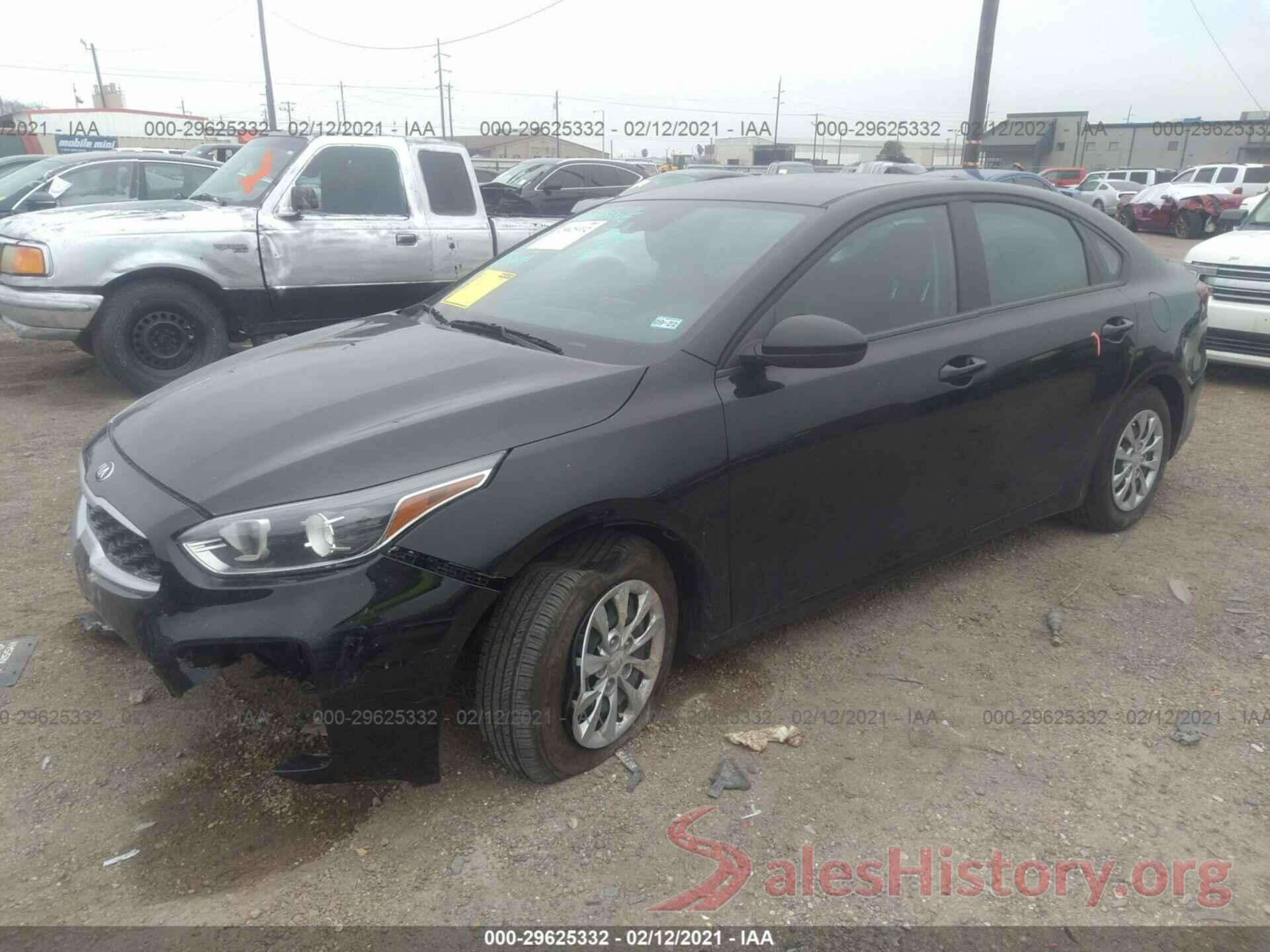 3KPF24AD5LE192542 2020 KIA FORTE