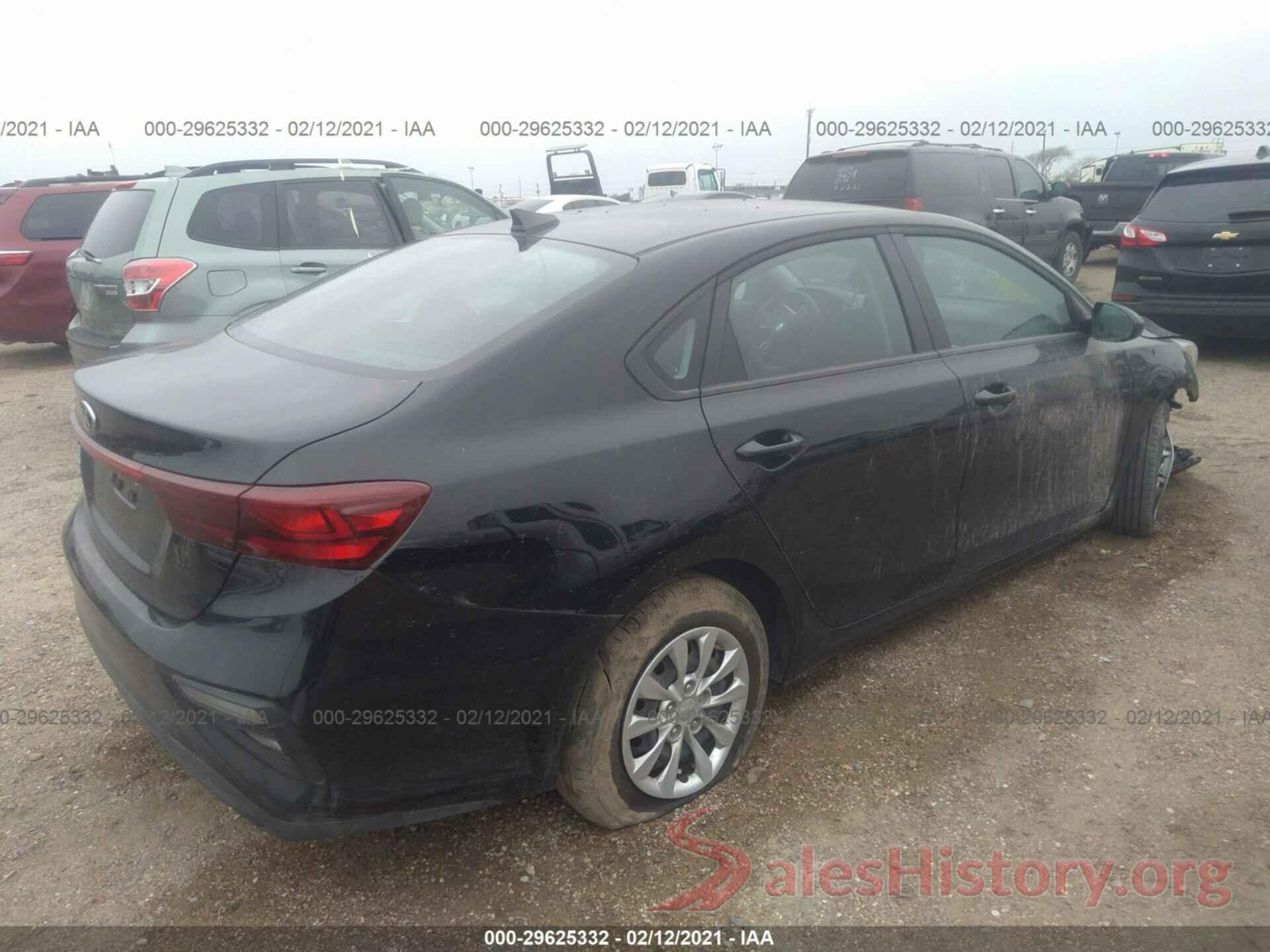 3KPF24AD5LE192542 2020 KIA FORTE