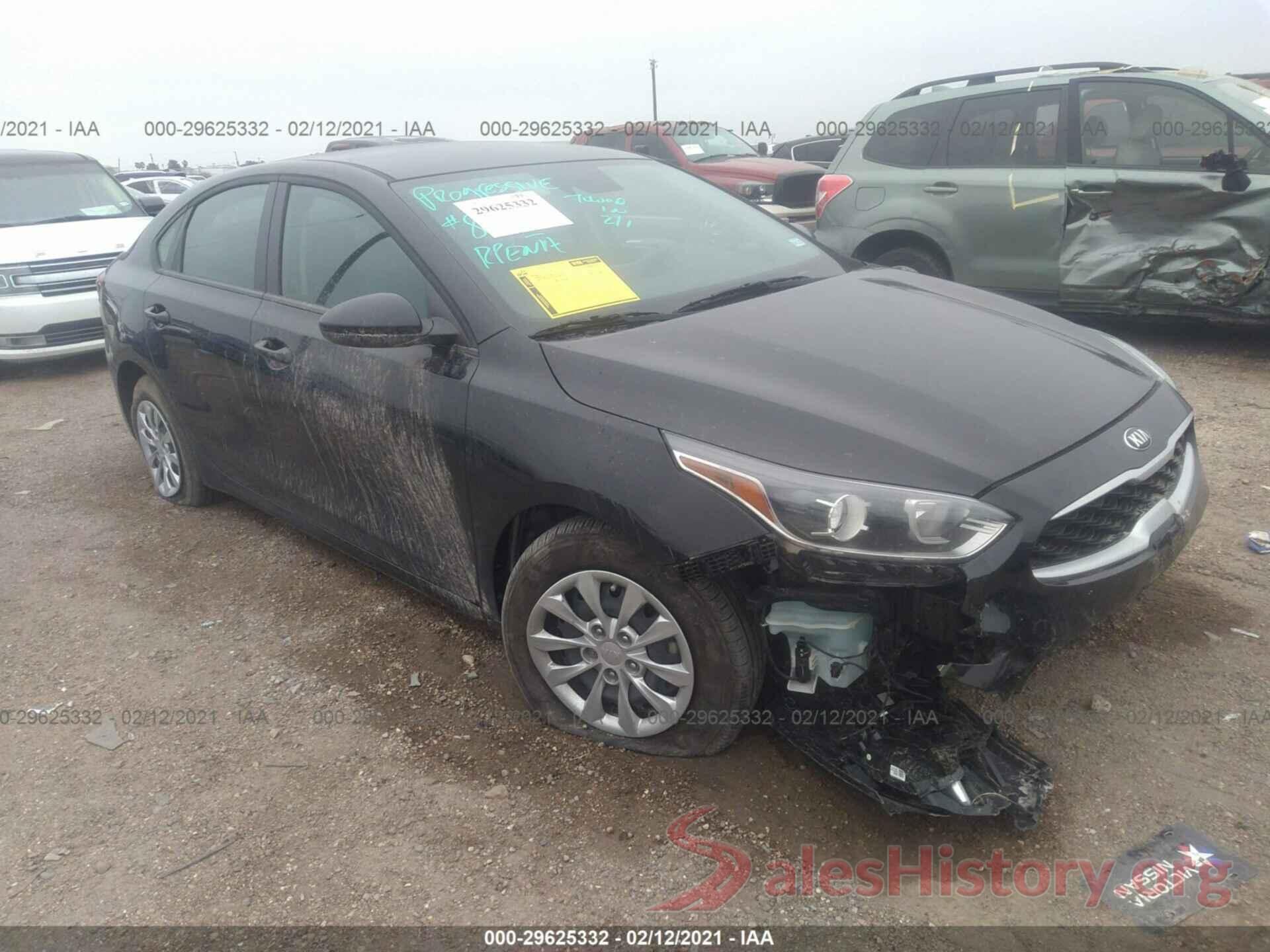 3KPF24AD5LE192542 2020 KIA FORTE