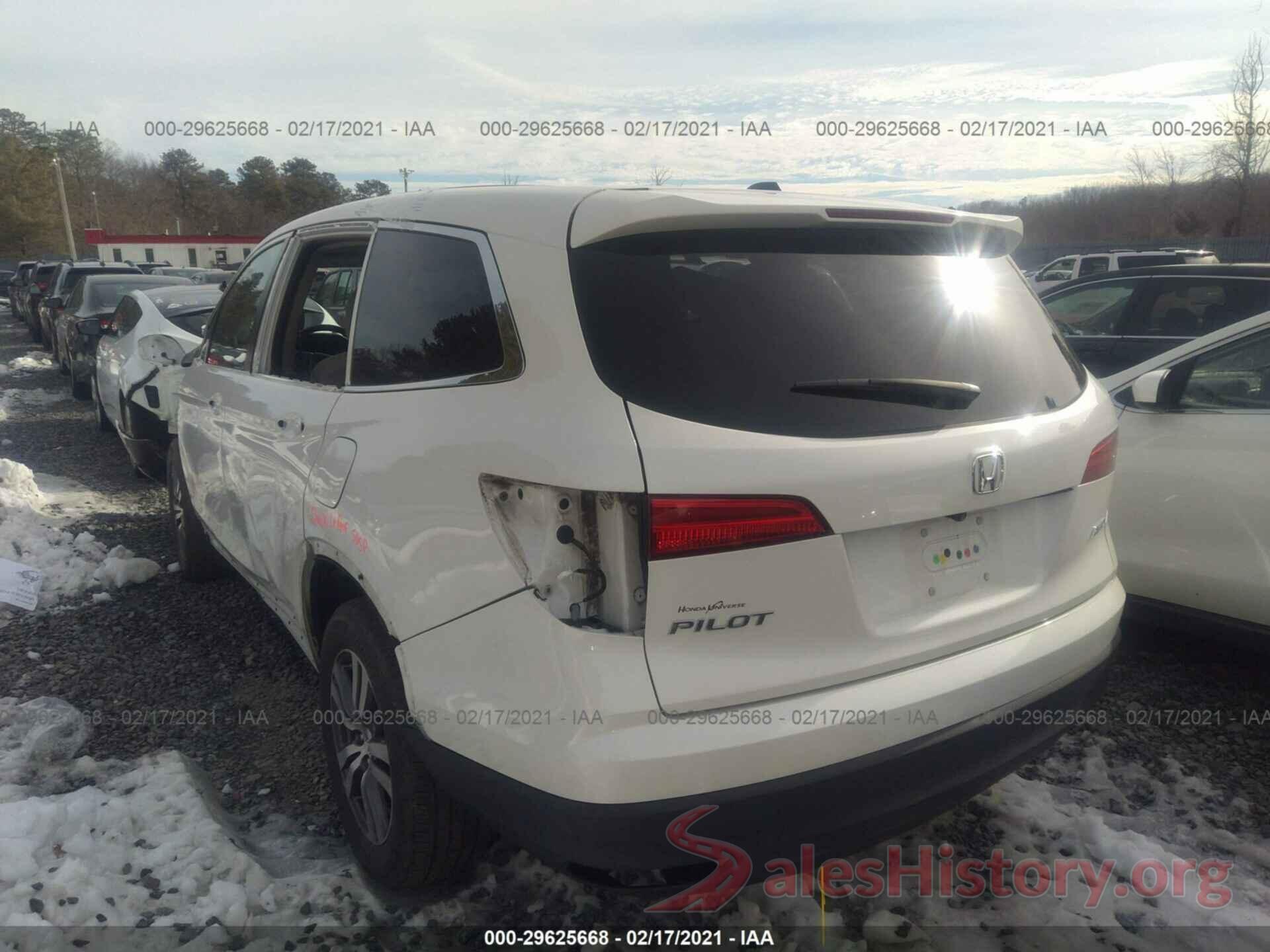 5FNYF6H38GB026084 2016 HONDA PILOT