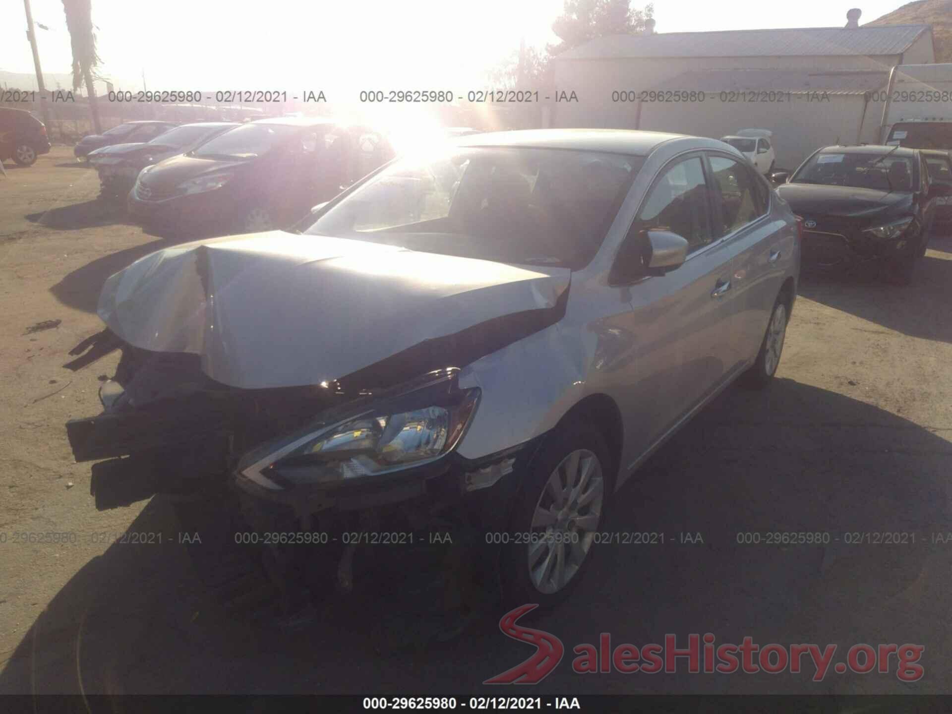 3N1AB7AP6HY348490 2017 NISSAN SENTRA