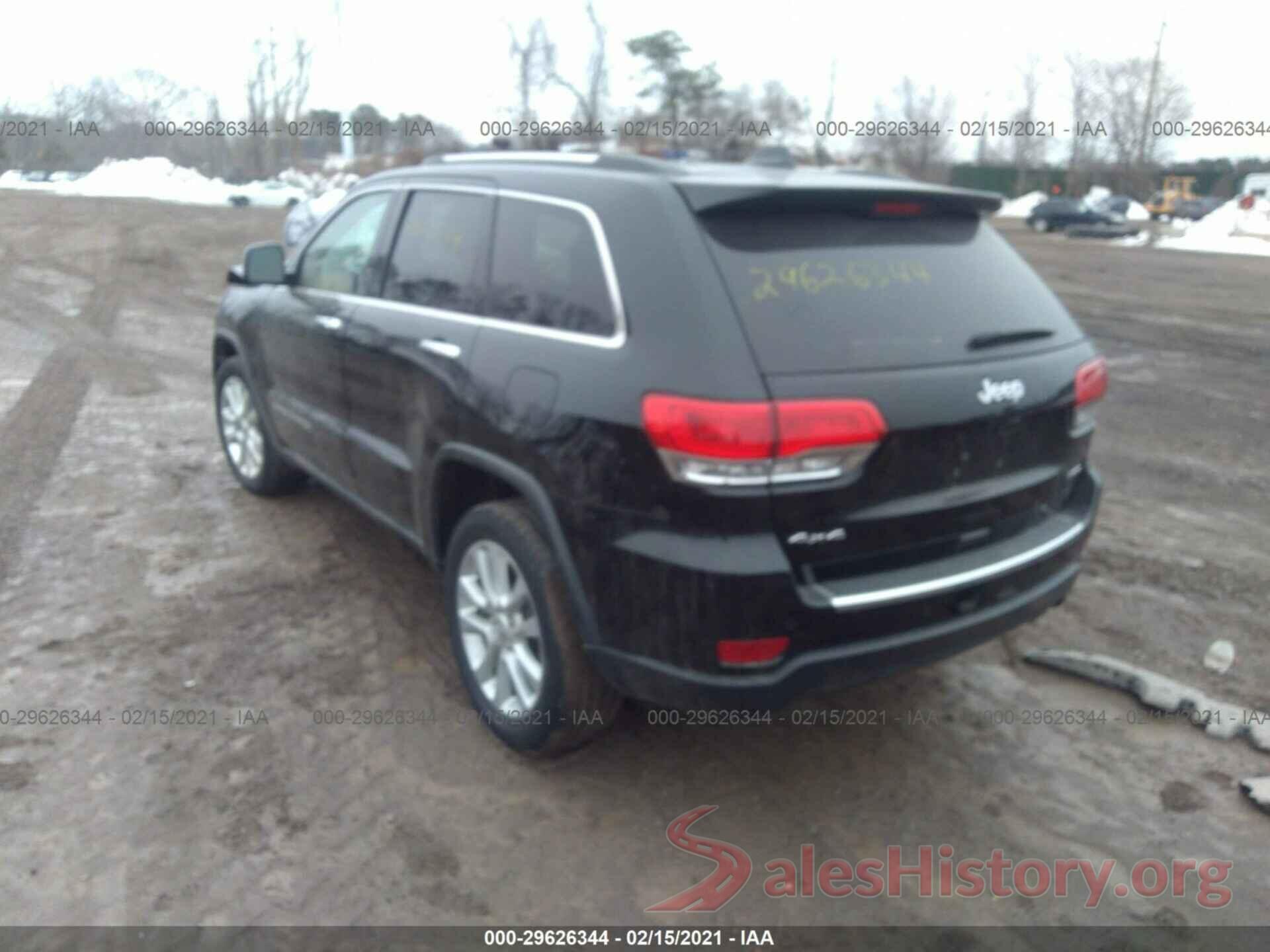 1C4RJFBG6HC873604 2017 JEEP GRAND CHEROKEE