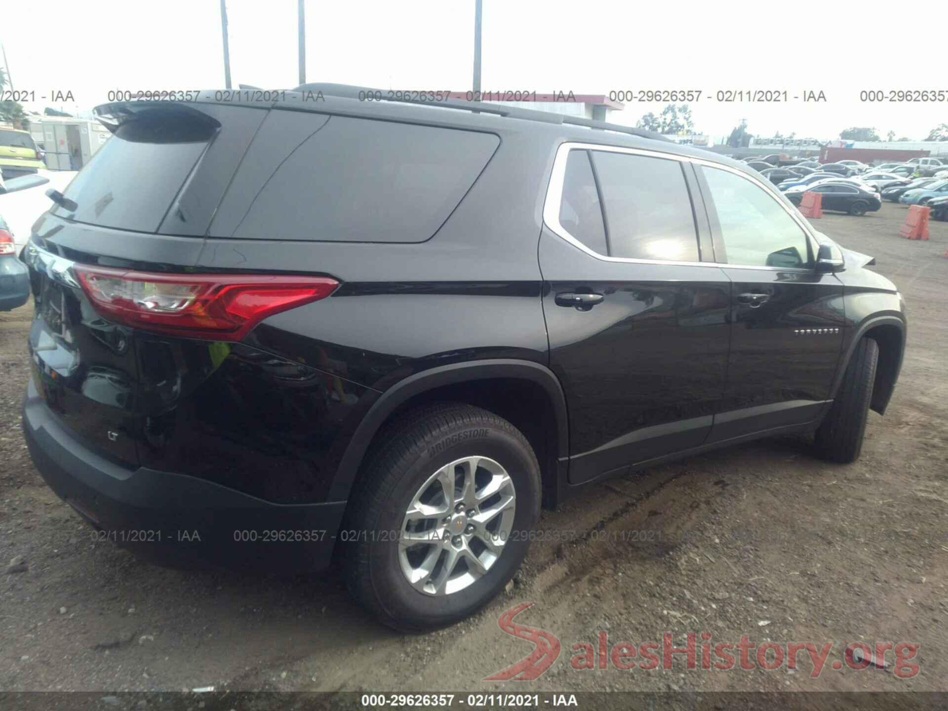 1GNERGKW6LJ232453 2020 CHEVROLET TRAVERSE