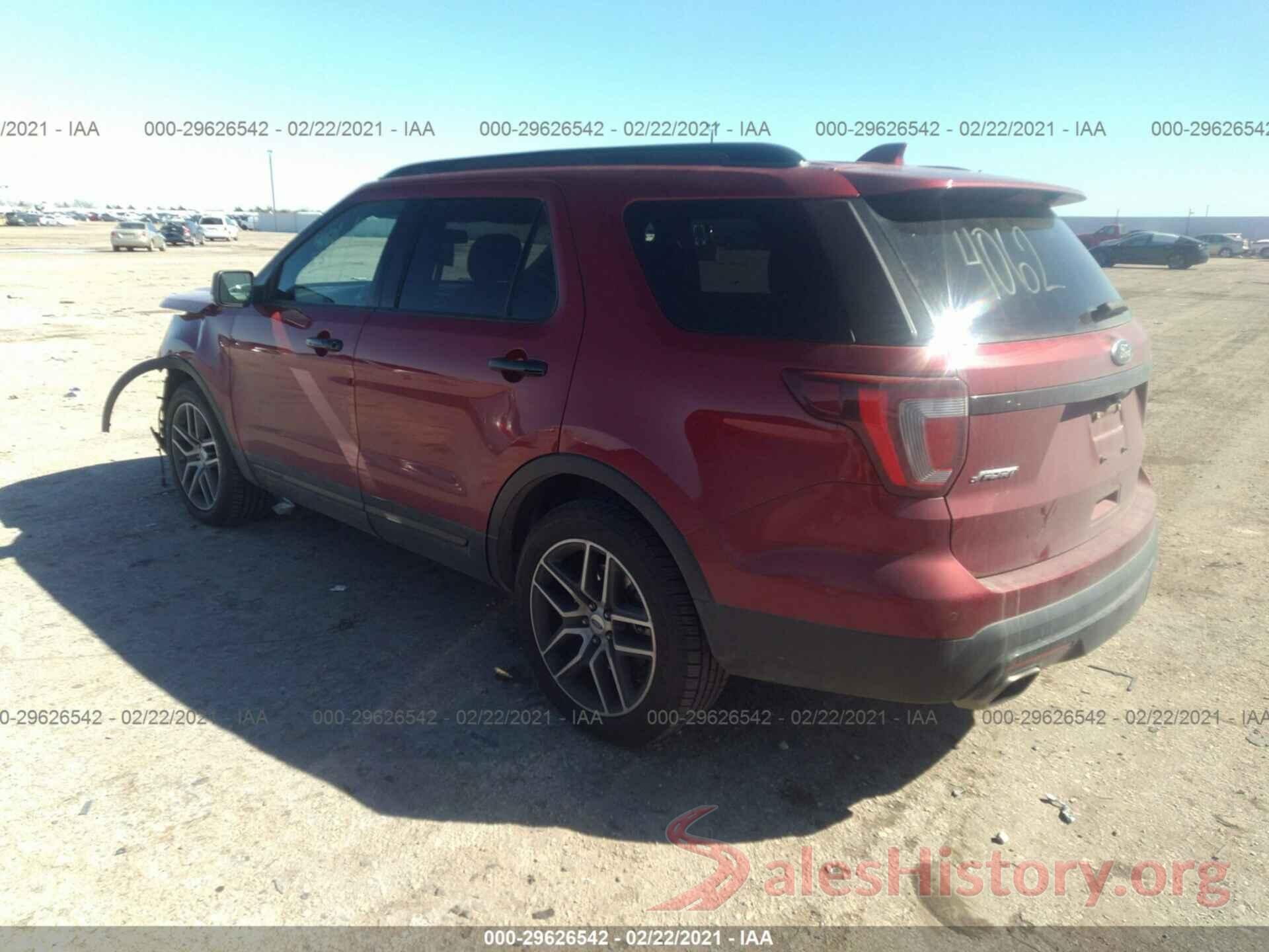 1FM5K8GTXHGC31422 2017 FORD EXPLORER