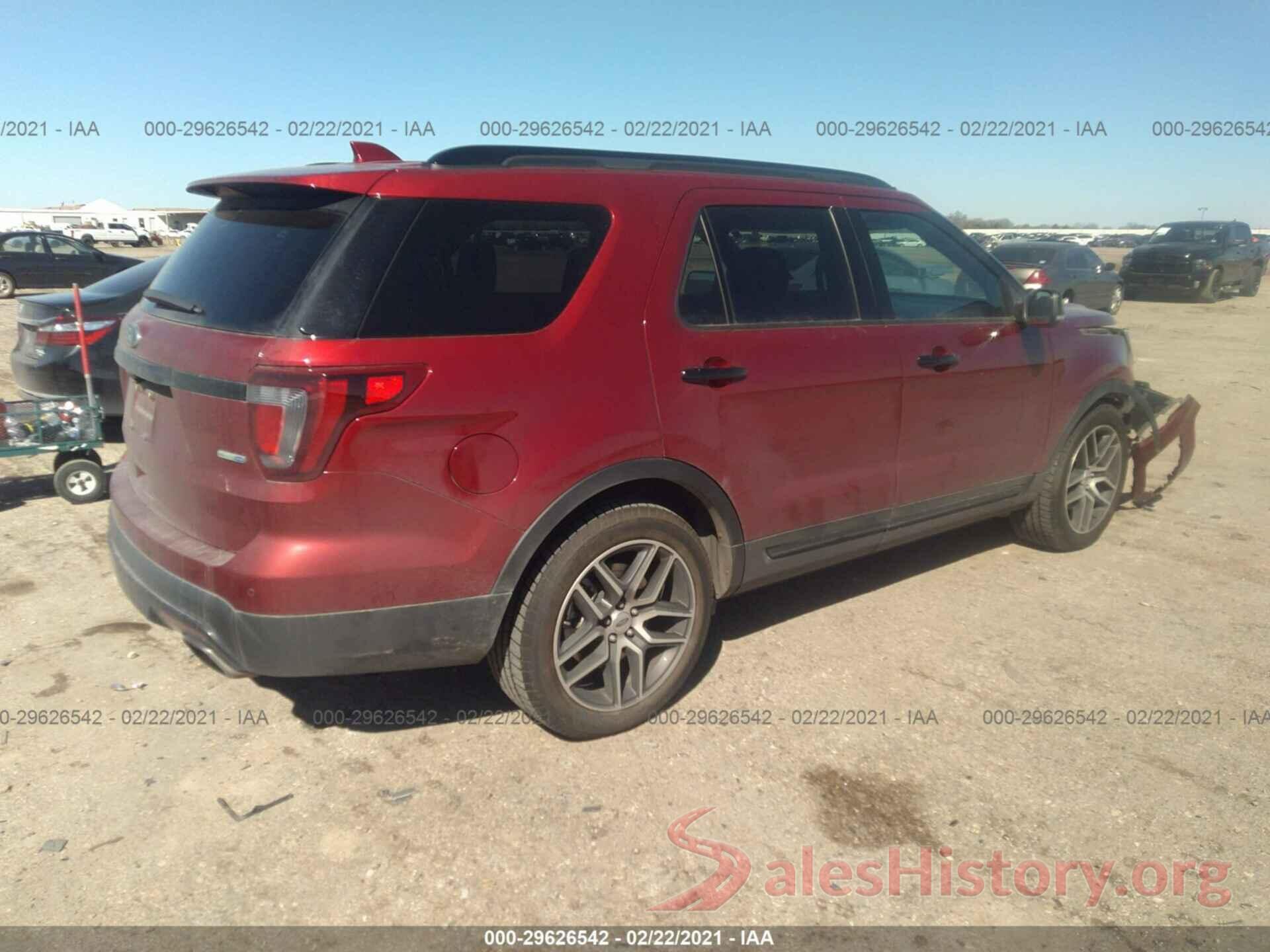 1FM5K8GTXHGC31422 2017 FORD EXPLORER