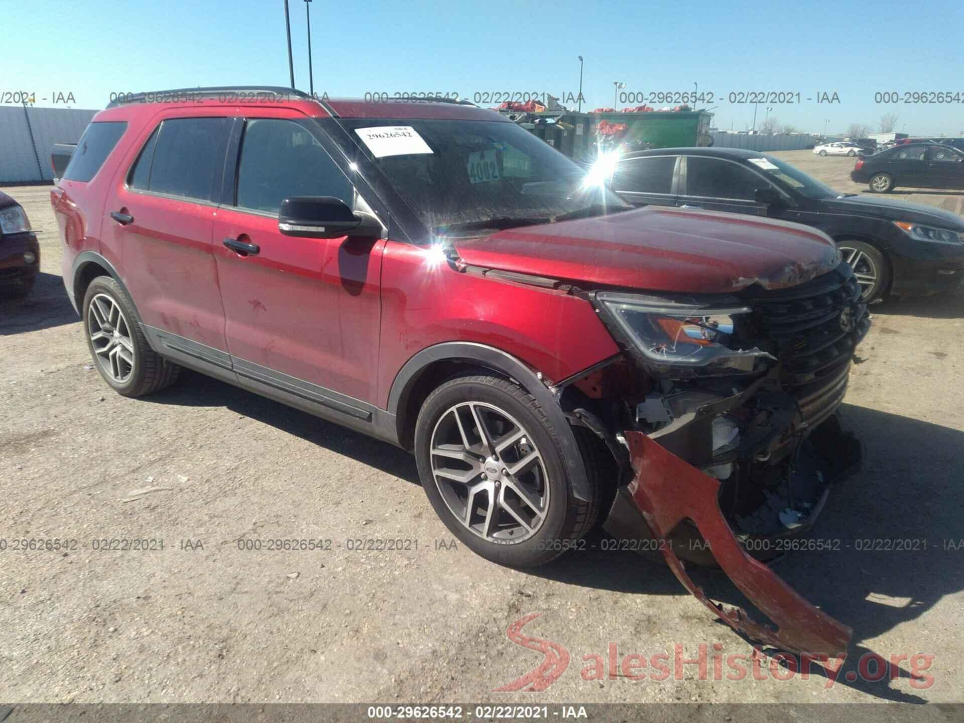 1FM5K8GTXHGC31422 2017 FORD EXPLORER