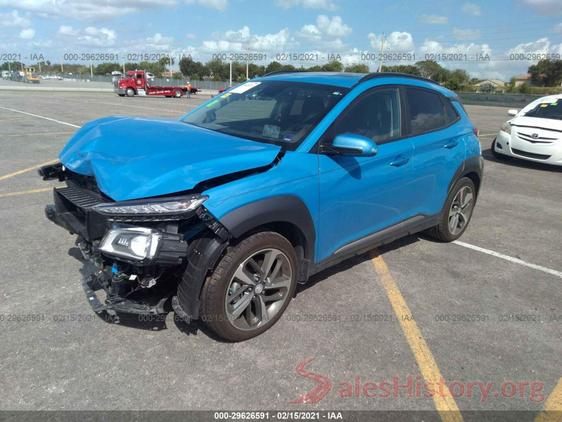 KM8K53A51LU561662 2020 HYUNDAI KONA