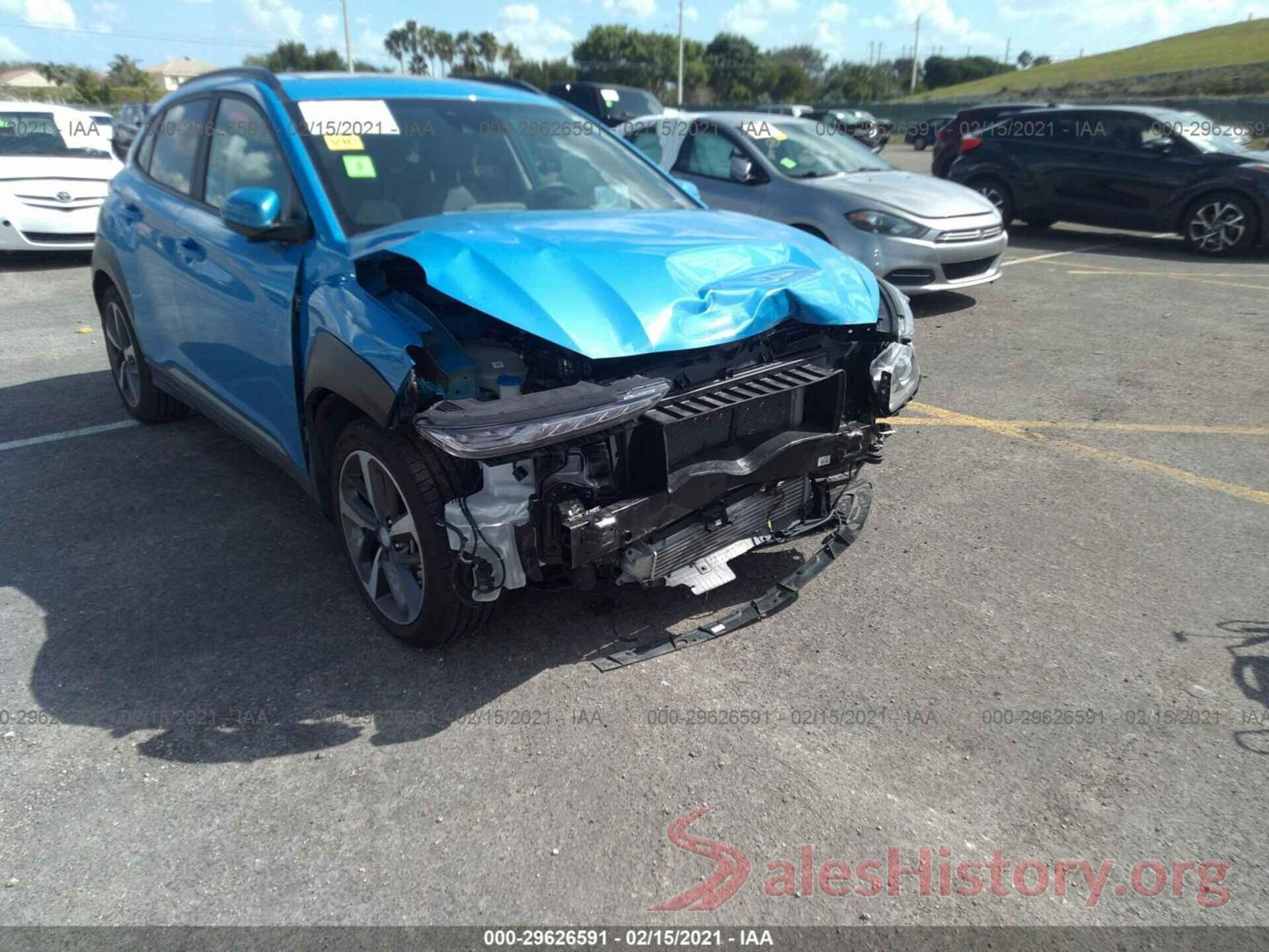 KM8K53A51LU561662 2020 HYUNDAI KONA