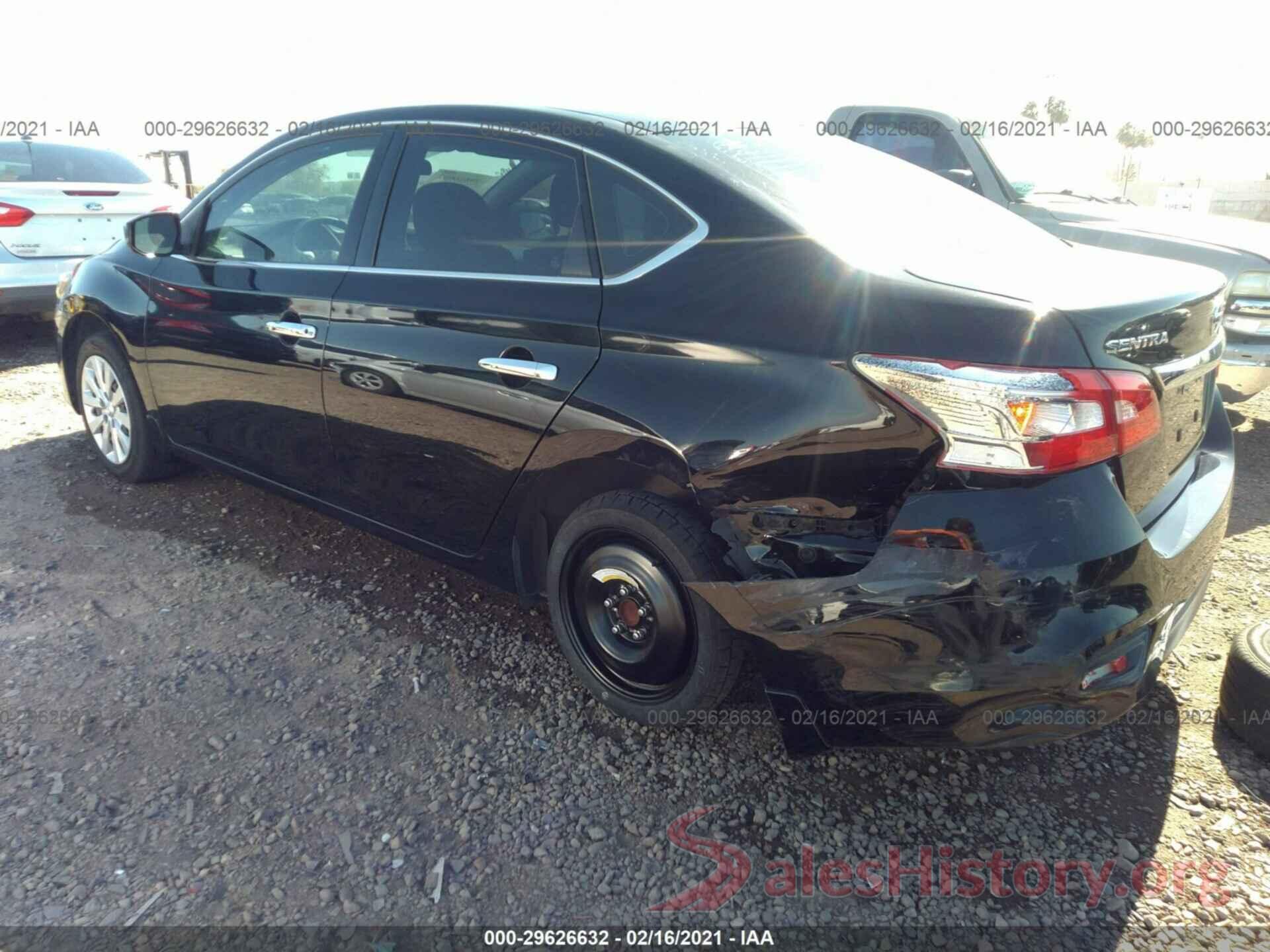 3N1AB7AP6GY215436 2016 NISSAN SENTRA