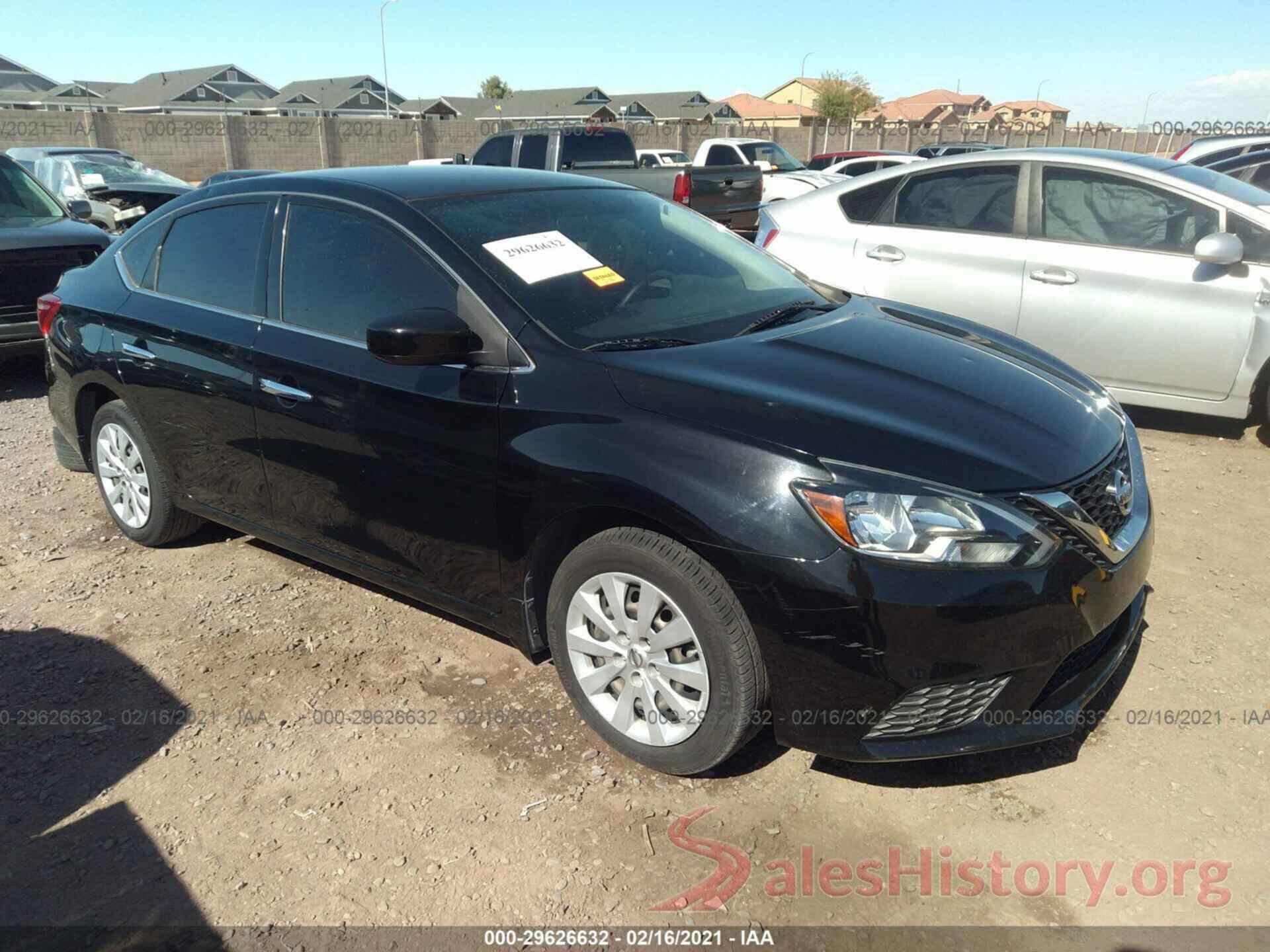 3N1AB7AP6GY215436 2016 NISSAN SENTRA