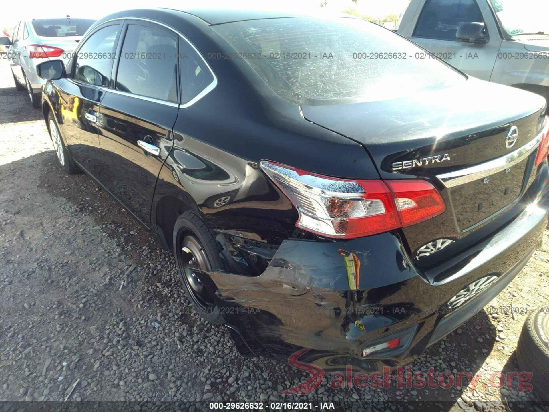 3N1AB7AP6GY215436 2016 NISSAN SENTRA