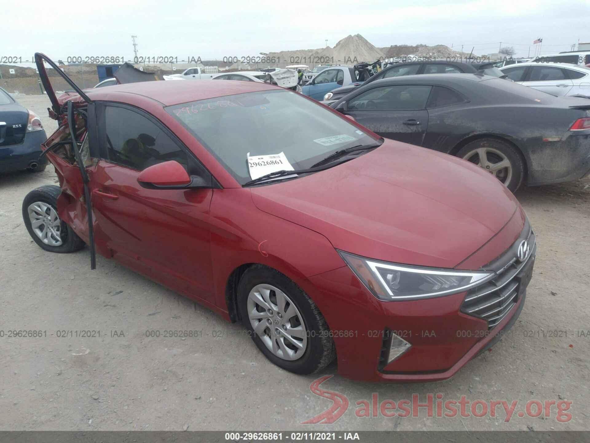 5NPD74LF3KH485437 2019 HYUNDAI ELANTRA