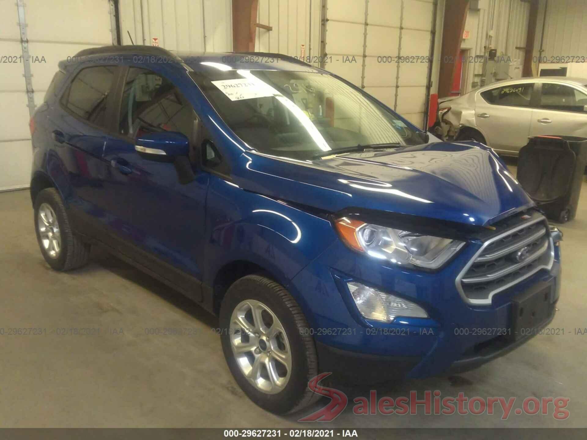 MAJ6S3GL8KC275032 2019 FORD ECOSPORT