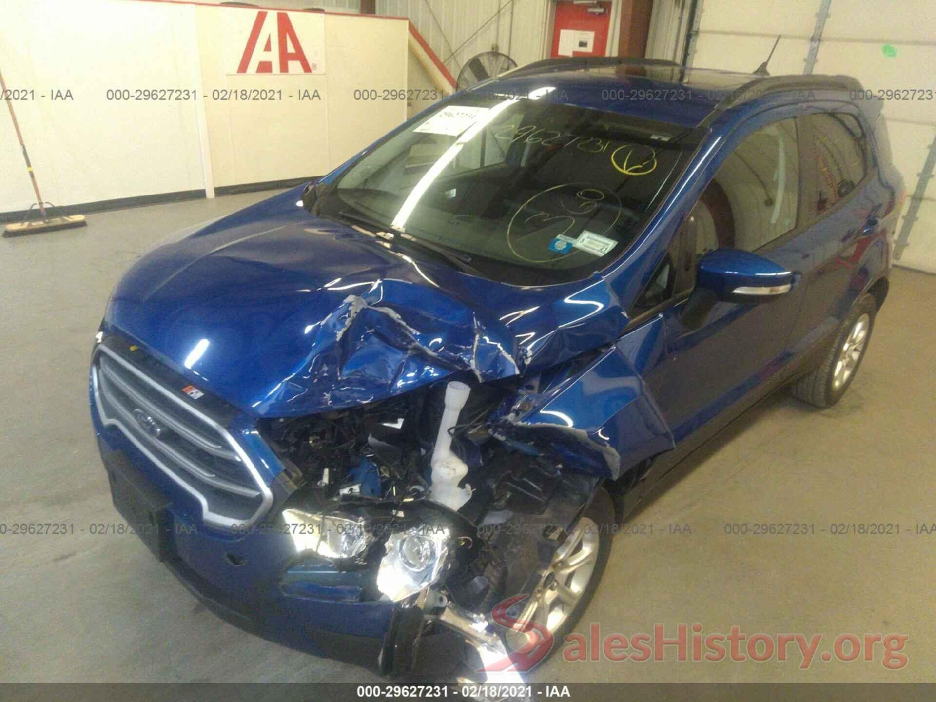 MAJ6S3GL8KC275032 2019 FORD ECOSPORT