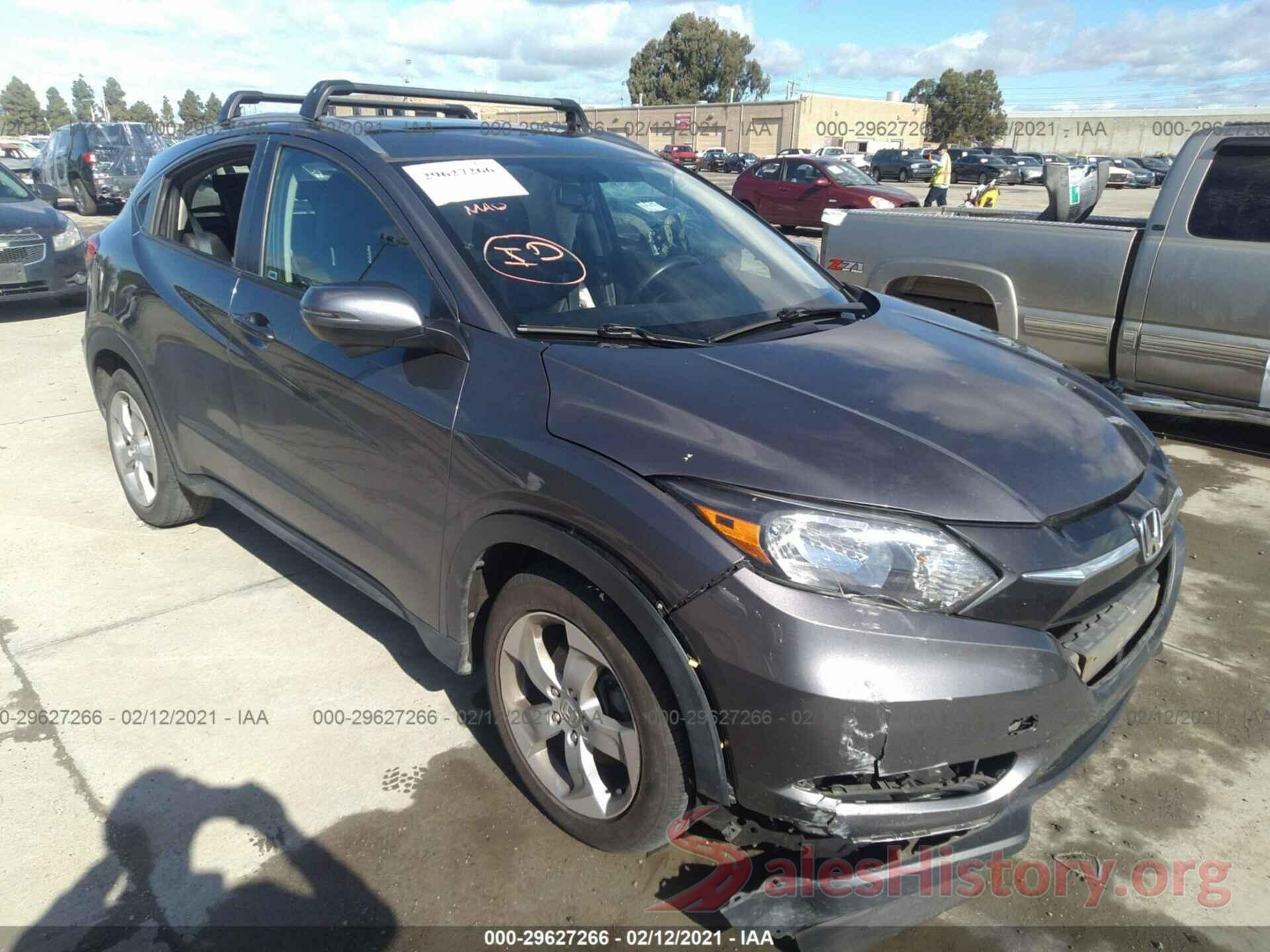 3CZRU5H76GM721371 2016 HONDA HR-V