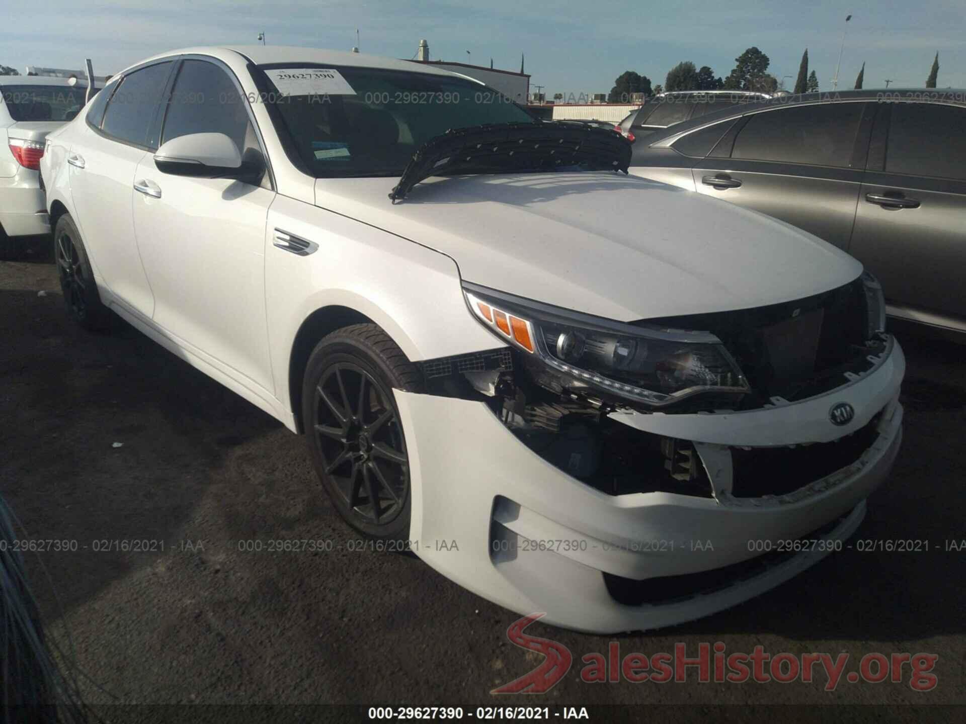 5XXGU4L31JG238195 2018 KIA OPTIMA