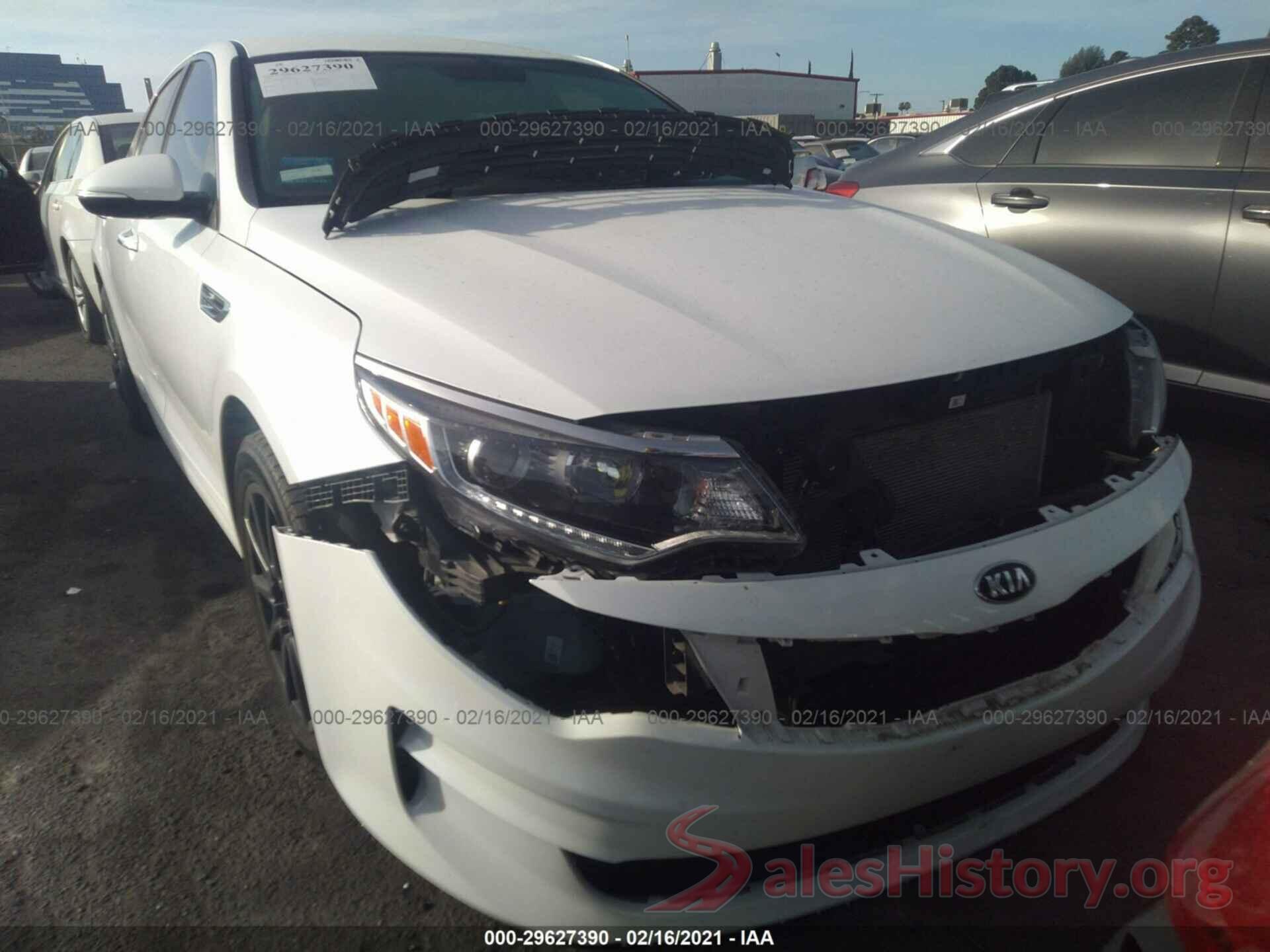 5XXGU4L31JG238195 2018 KIA OPTIMA