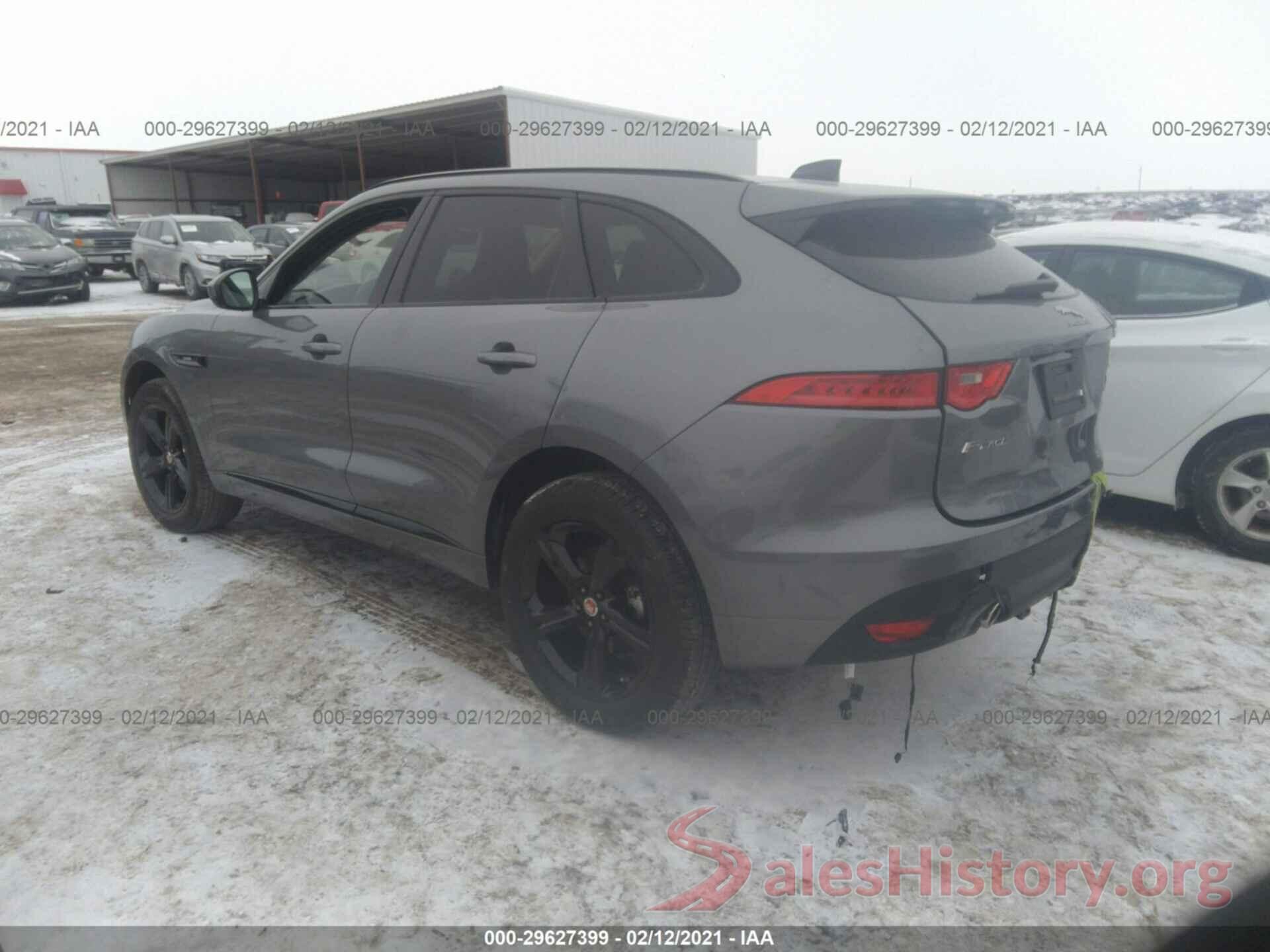 SADCL2GX6LA654832 2020 JAGUAR F-PACE