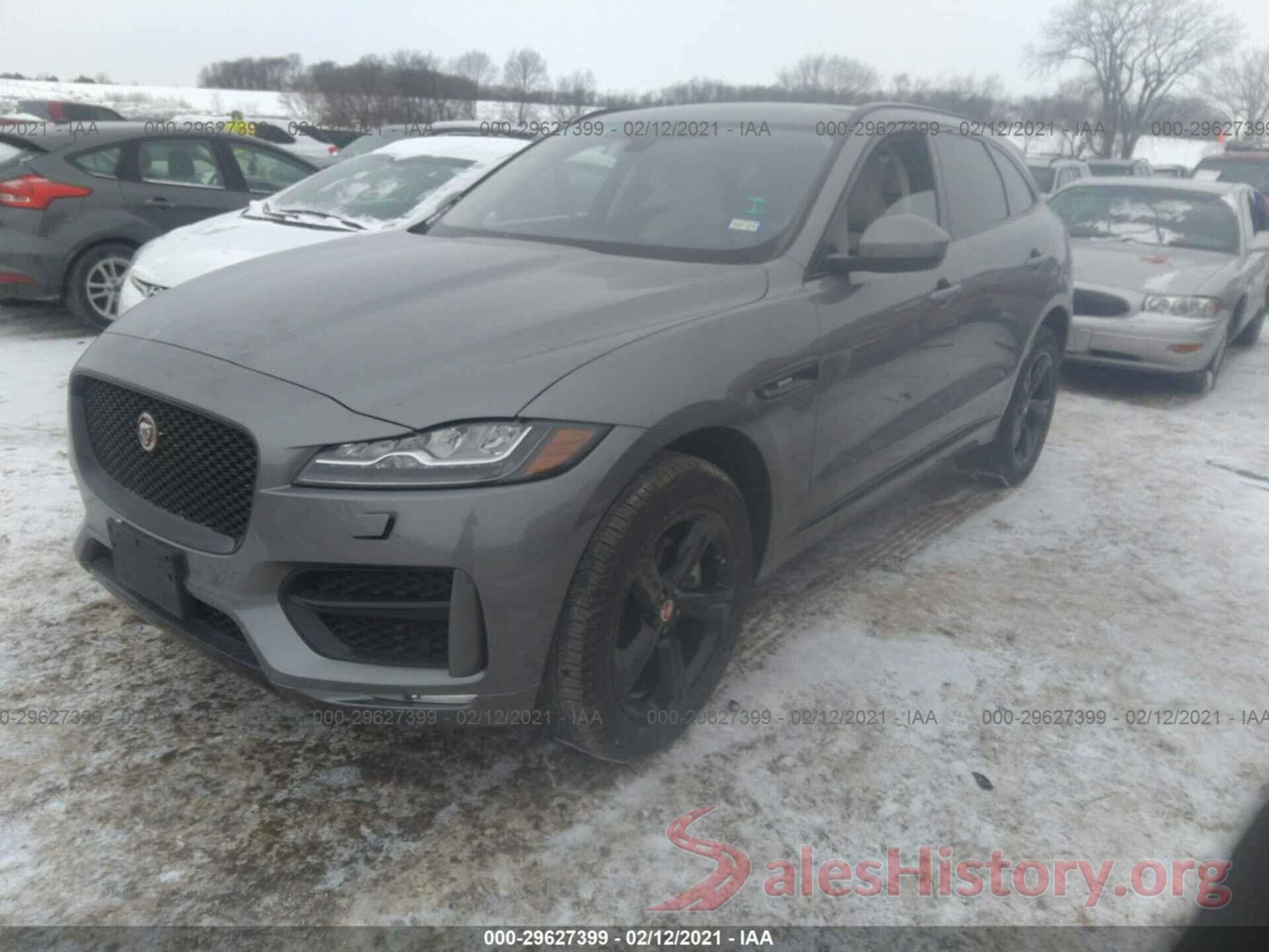 SADCL2GX6LA654832 2020 JAGUAR F-PACE