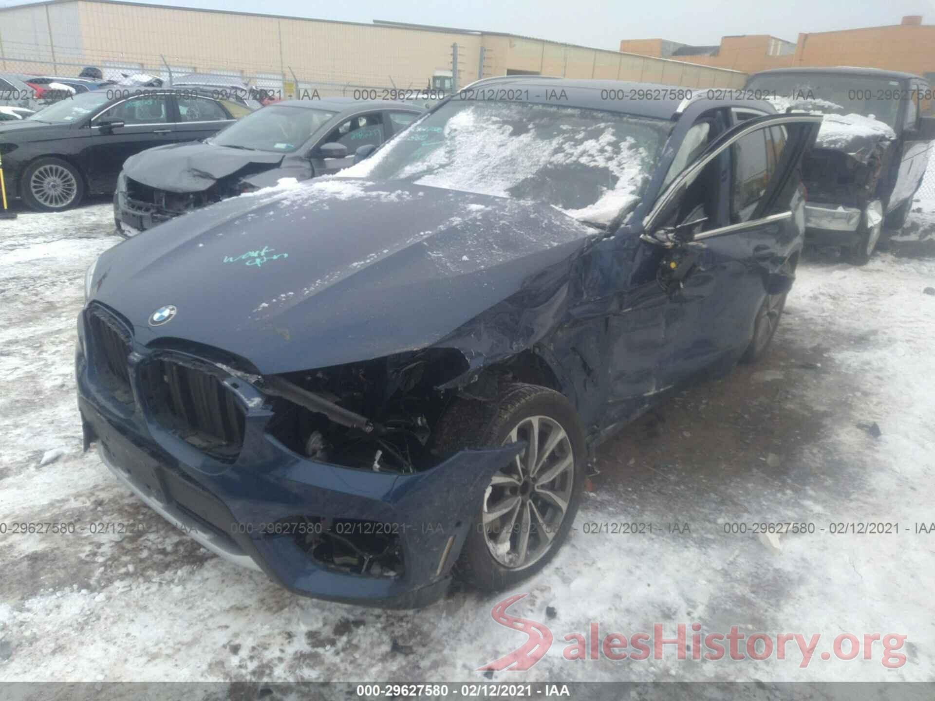 5UXTR9C52KLD91766 2019 BMW X3