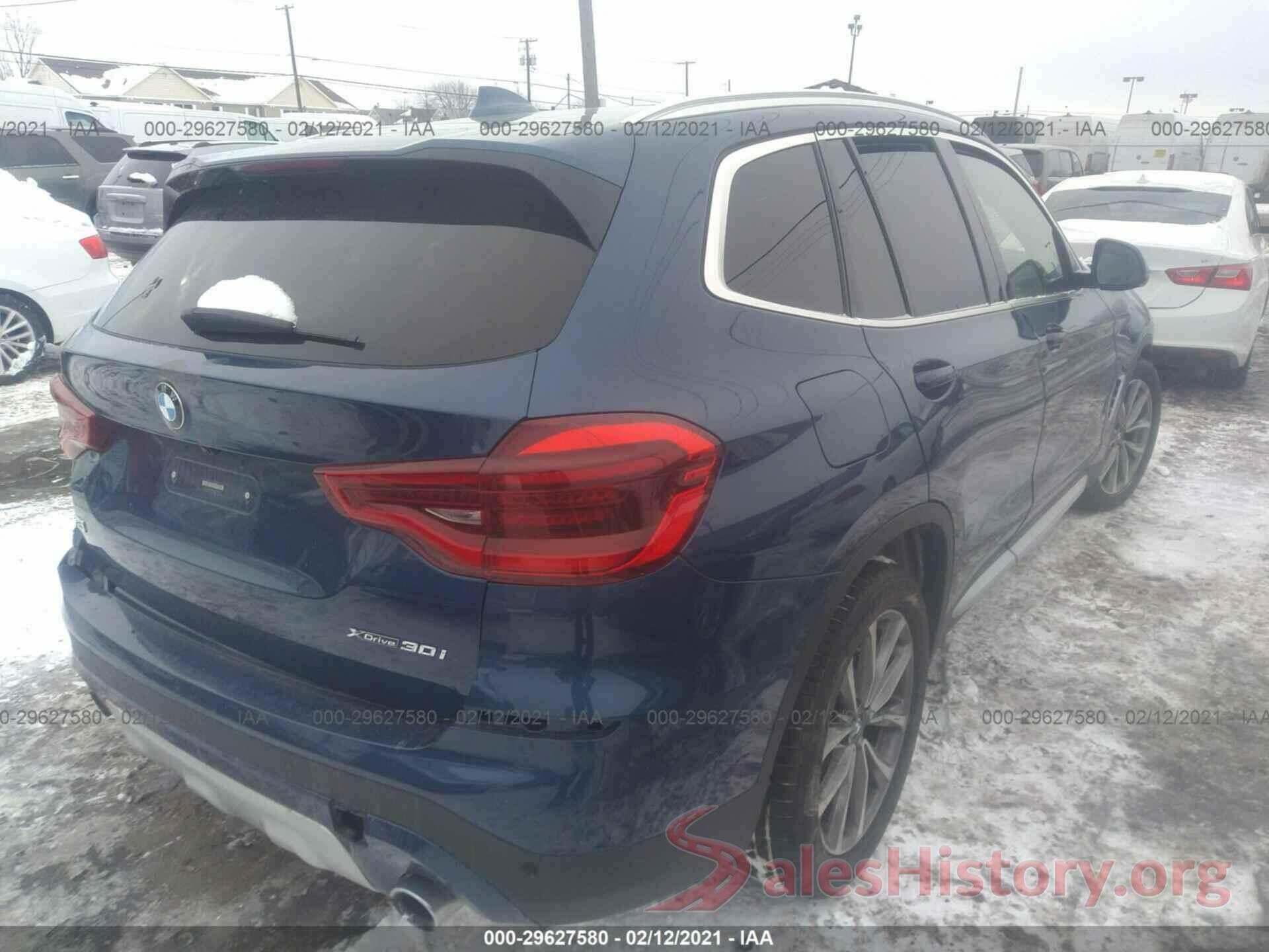 5UXTR9C52KLD91766 2019 BMW X3