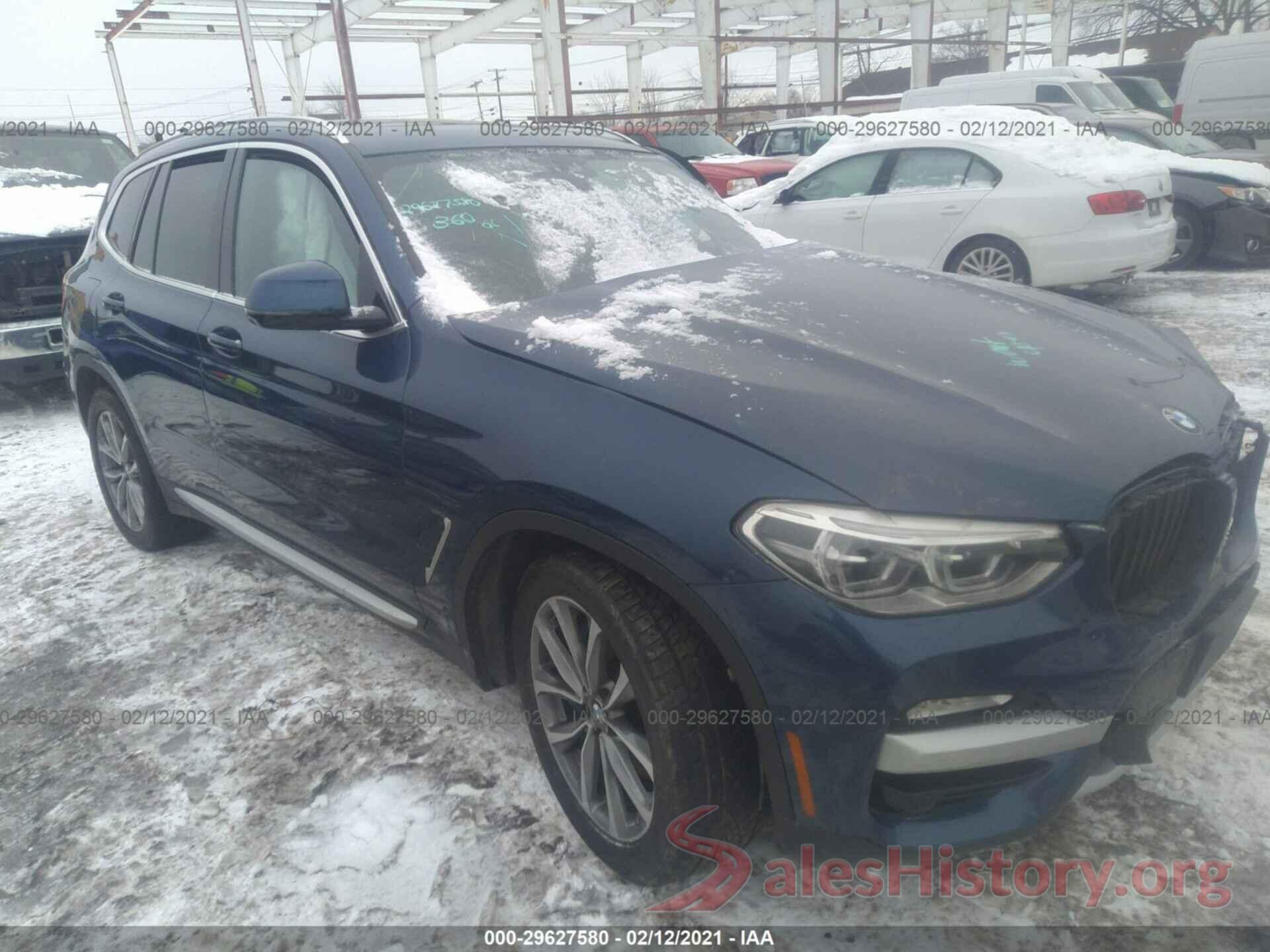 5UXTR9C52KLD91766 2019 BMW X3