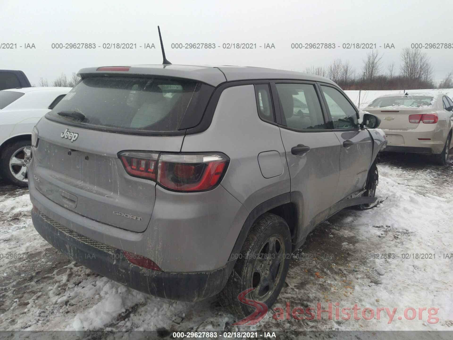 3C4NJDAB3JT214303 2018 JEEP COMPASS