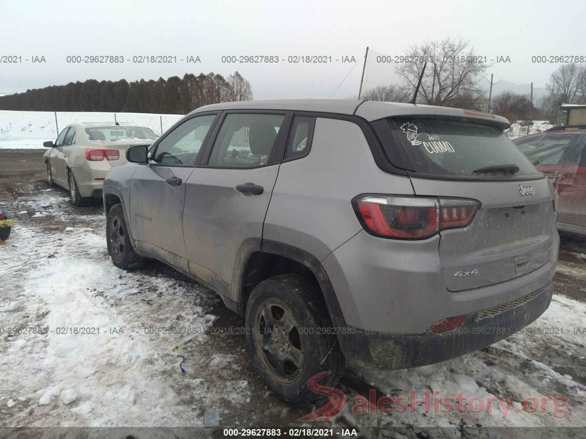 3C4NJDAB3JT214303 2018 JEEP COMPASS