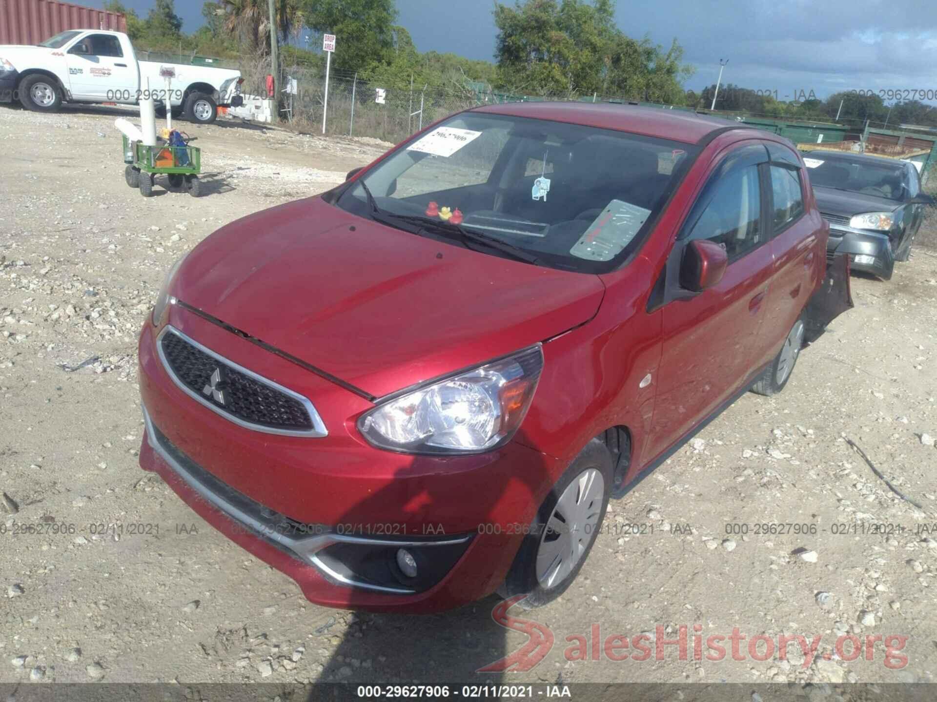 ML32A3HJ0JH005905 2018 MITSUBISHI MIRAGE