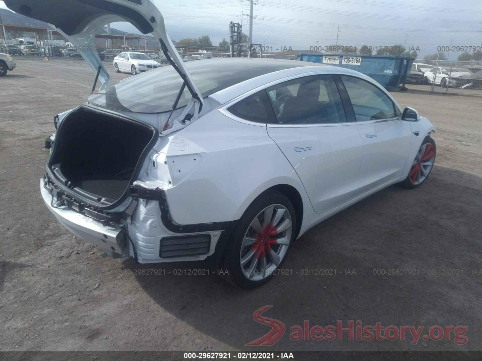 5YJ3E1EA1LF614373 2020 TESLA MODEL 3