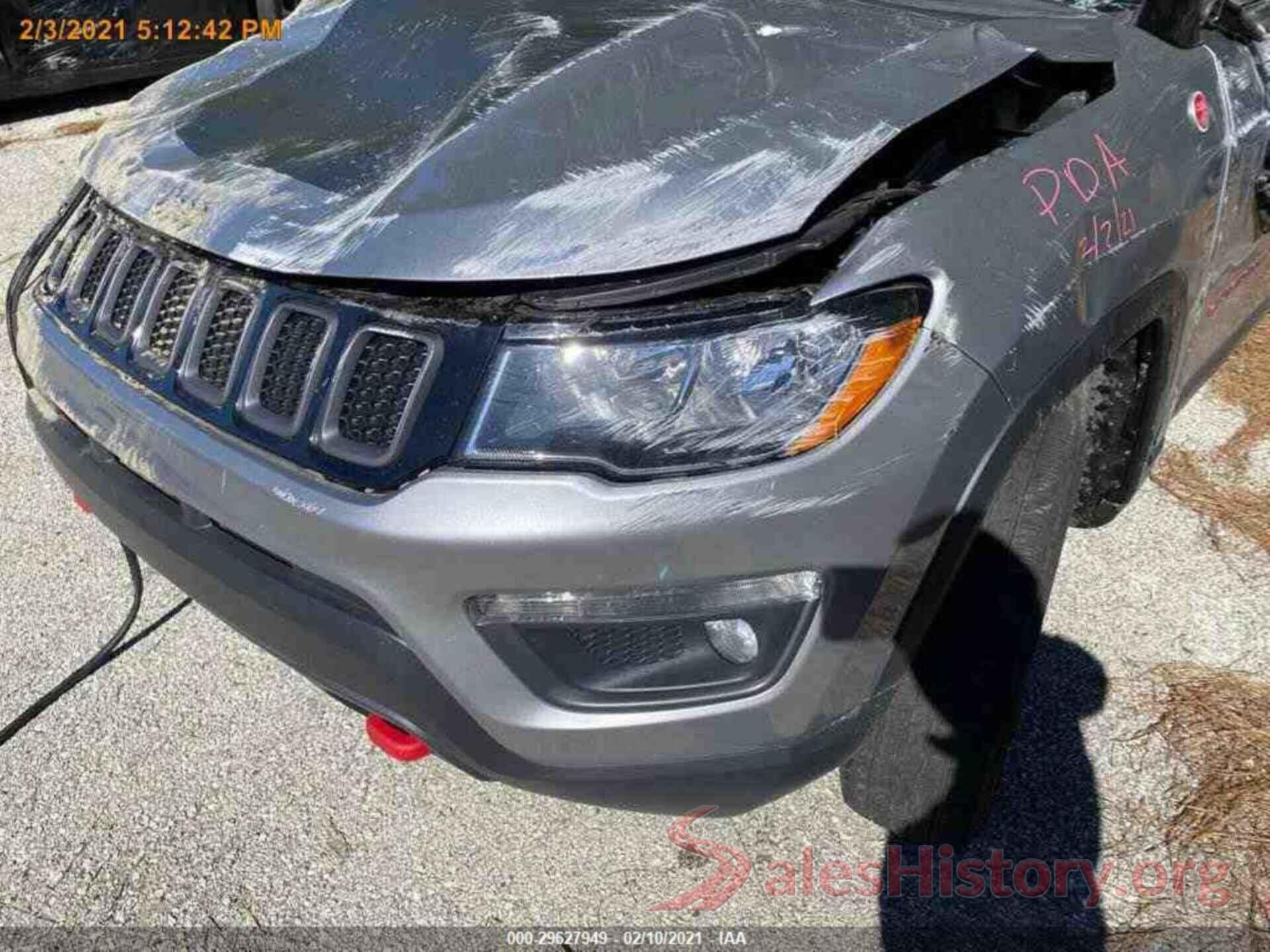 3C4NJDDB6LT214732 2020 JEEP COMPASS